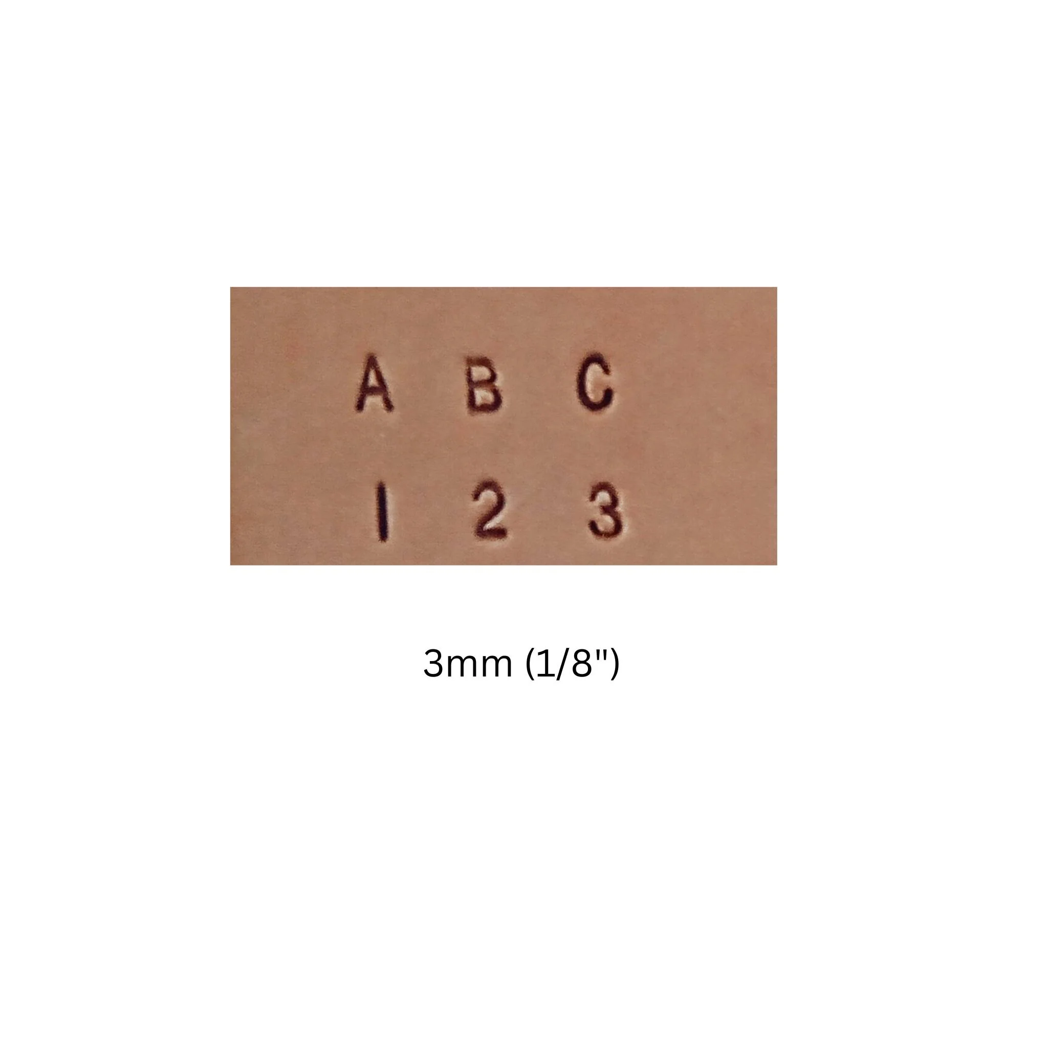 1/8" Alphabet & Number Stamp Set - Image 3