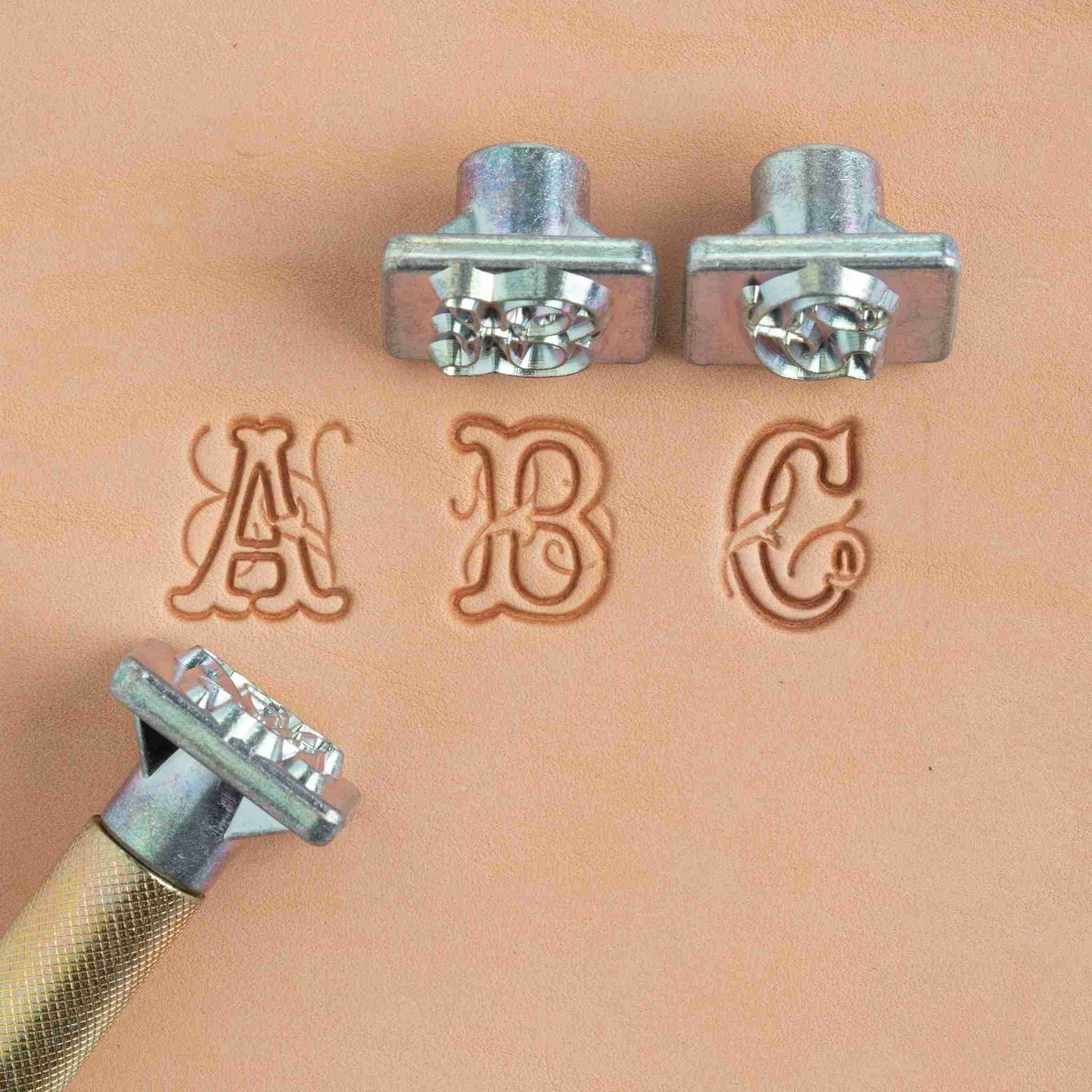 3/4" Script Alphabet Stamp Set