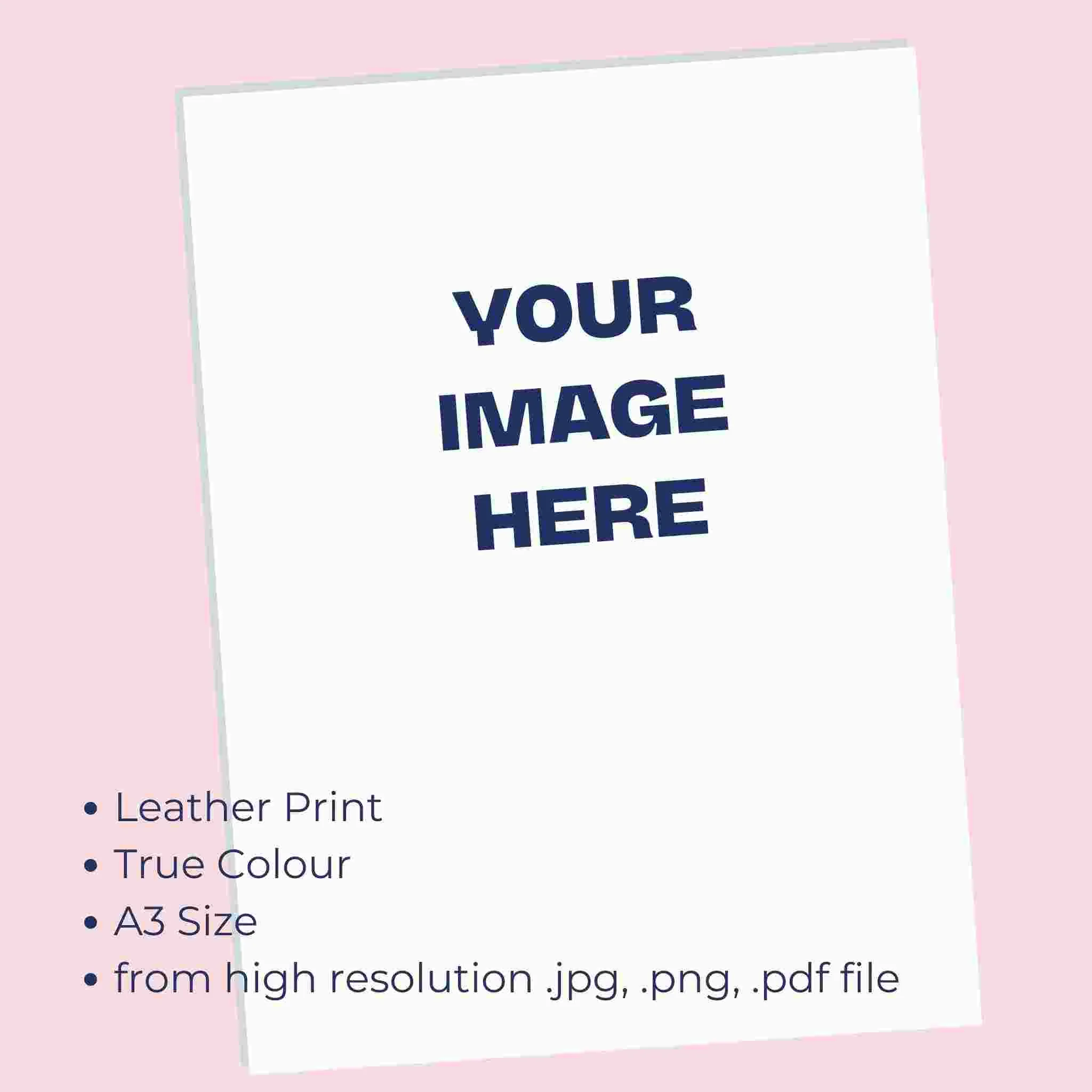 A3 Craft Printed Leather - Image 7