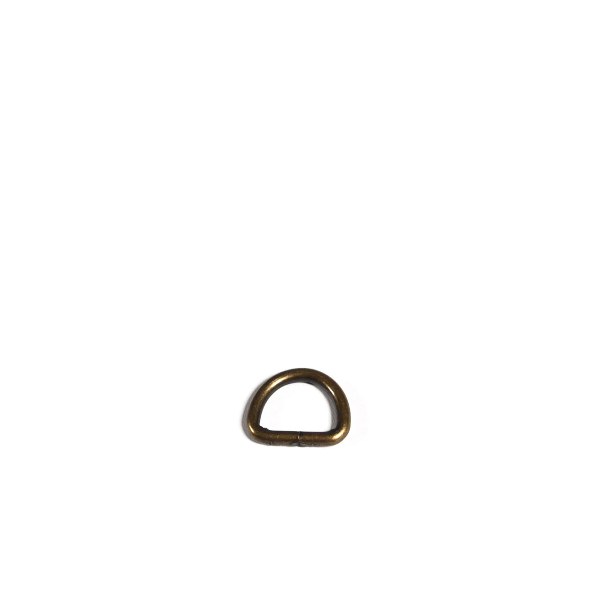 Antique Brass Dee Rings - Image 3