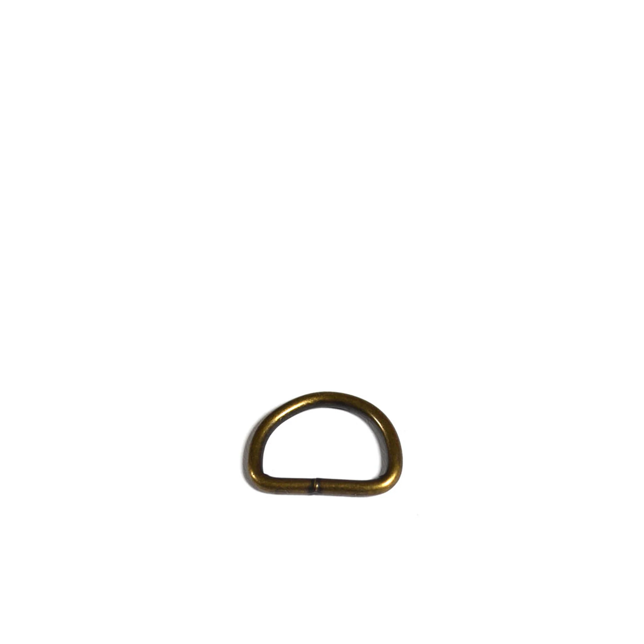 Antique Brass Dee Rings - Image 4