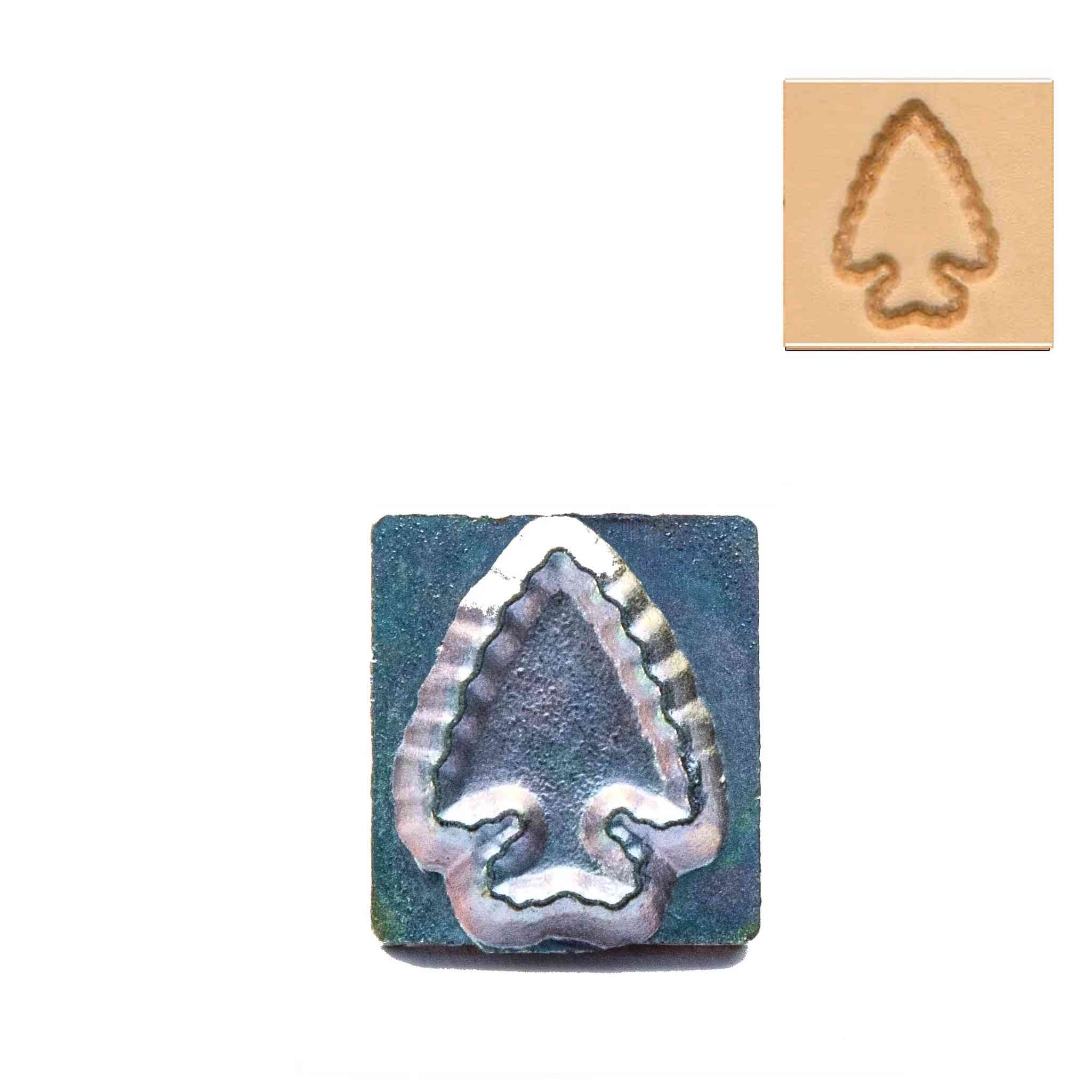 Arrow Head 3D Embossing Stamp