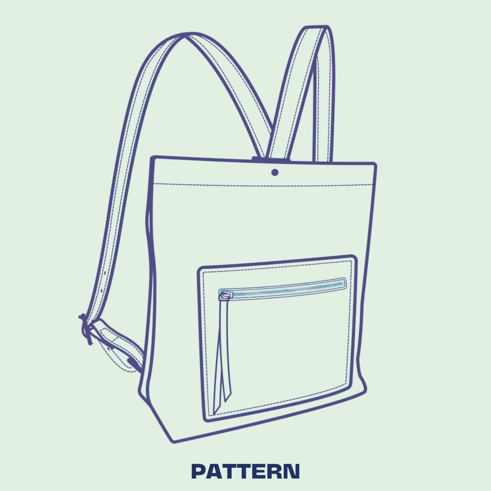 Backpack Paper Pattern - Image 3