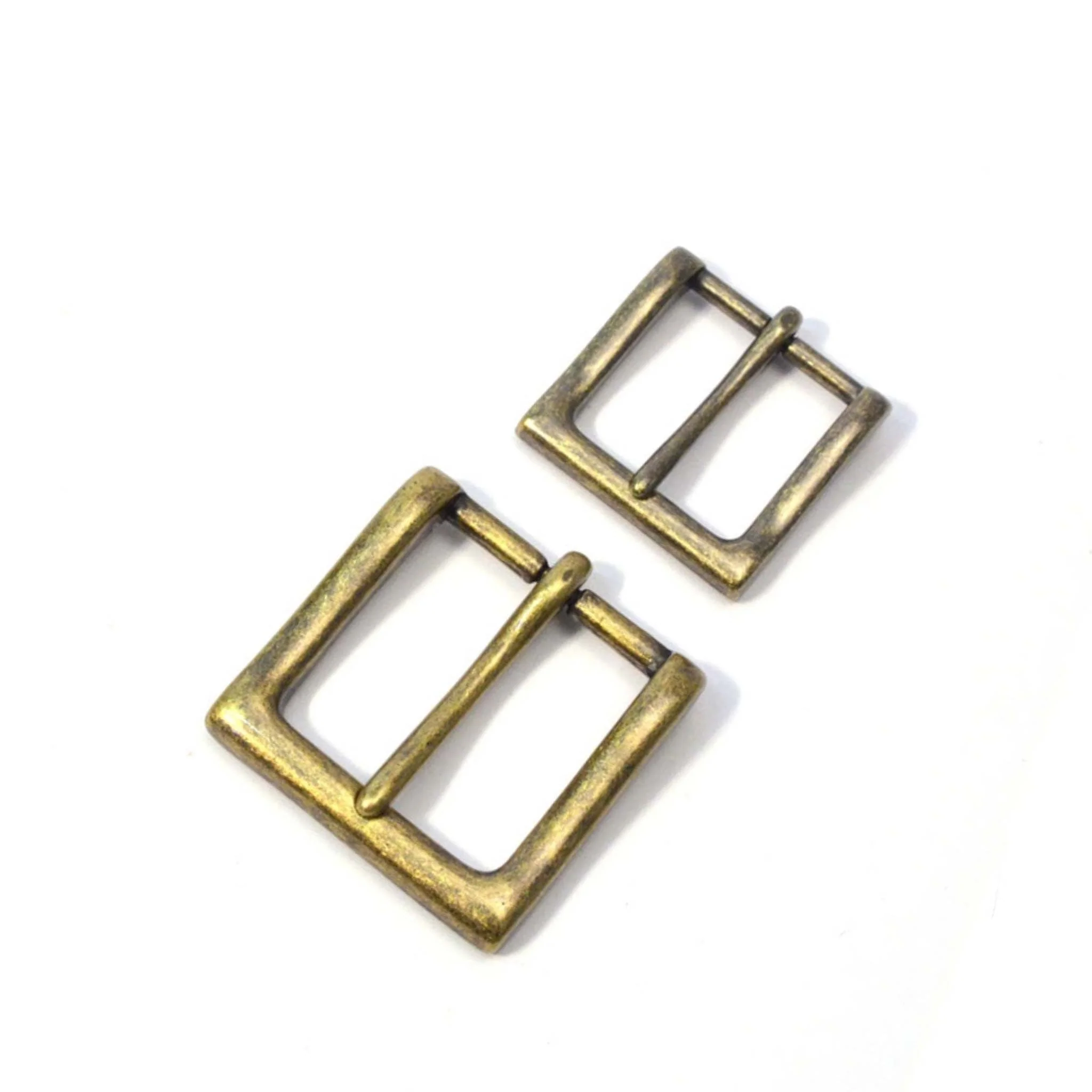 Bandera Belt Buckle Antique Brass