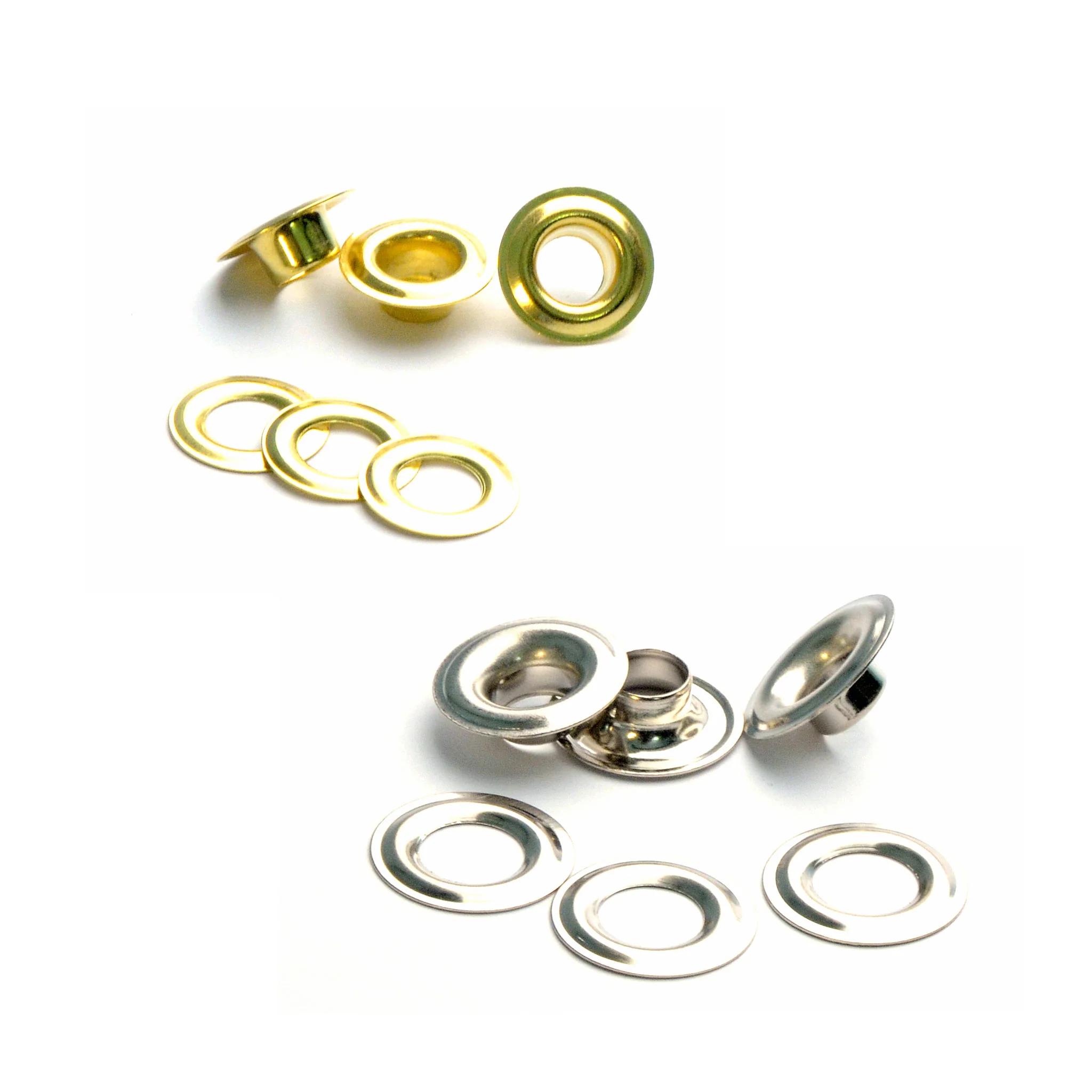 Solid Brass Grommets (Eyelet and Washer)