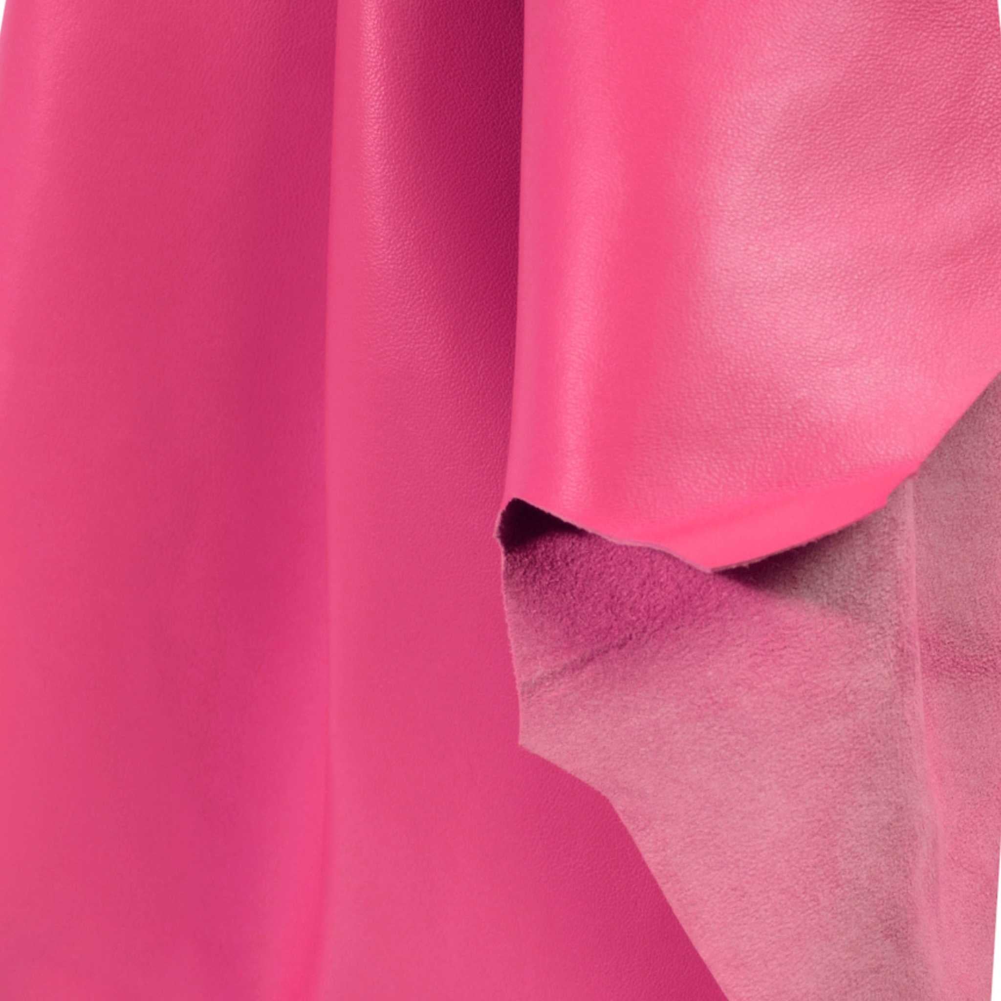 Bubblegum Pink Lamb Clothing Leather