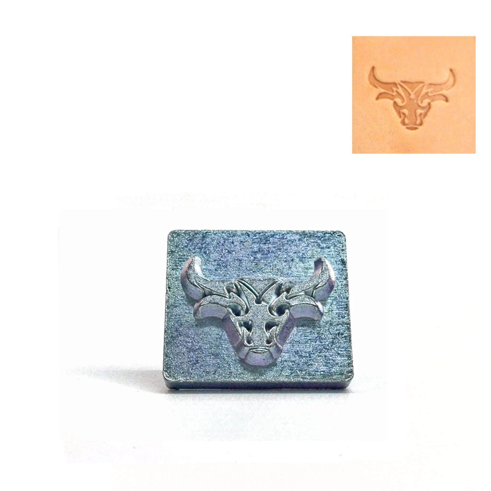 Tribal Bull 3D Embossing Stamp