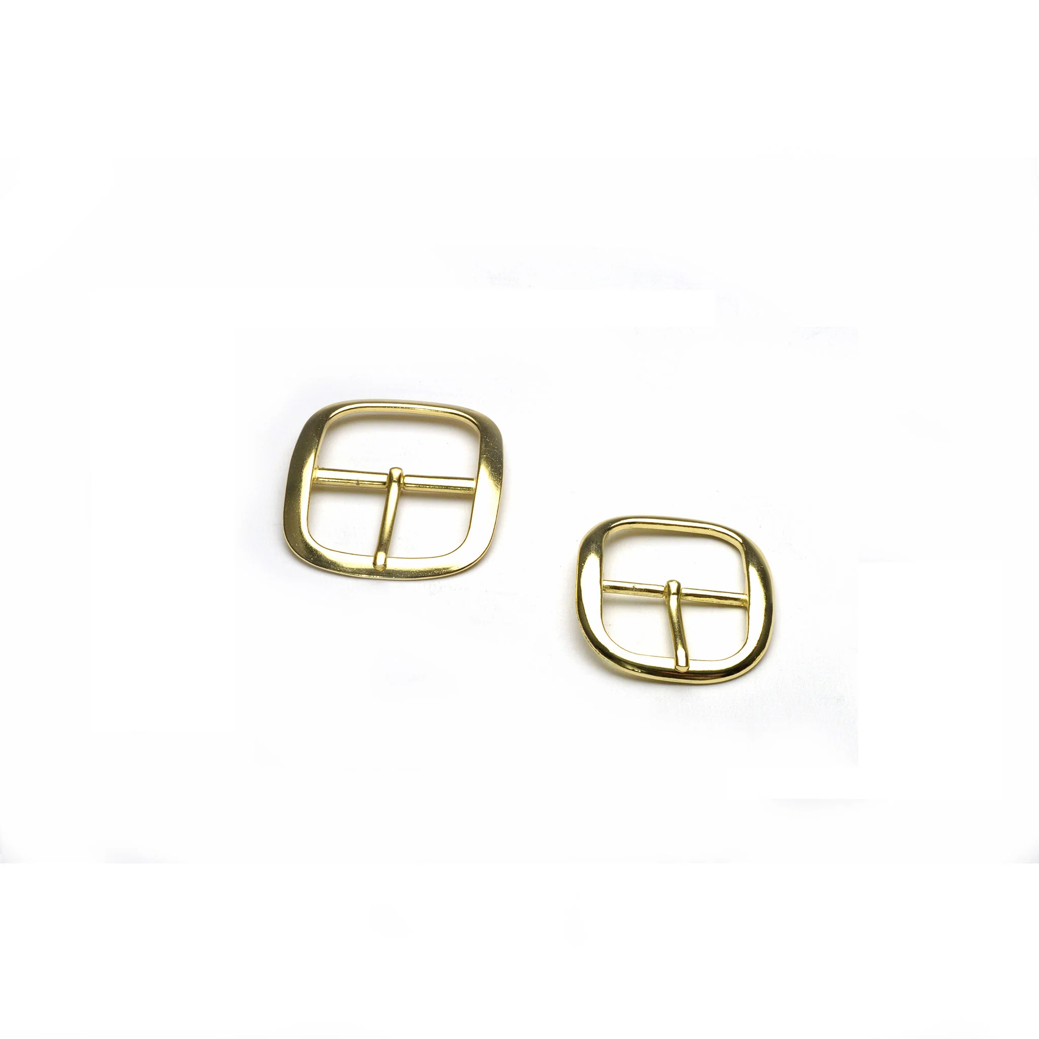 Econo Centre Bar Buckle - Brass Finish