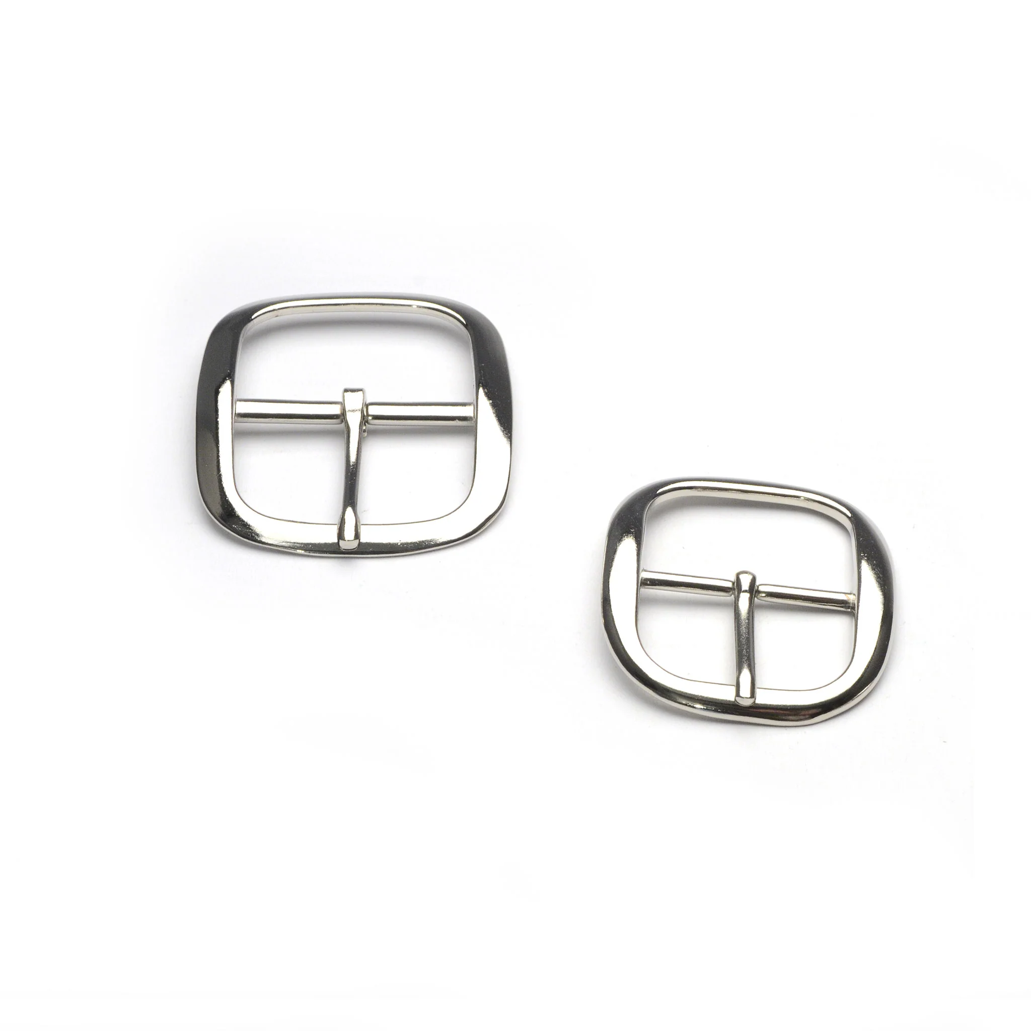 Econo Centre Bar Buckle - Nickel Finish