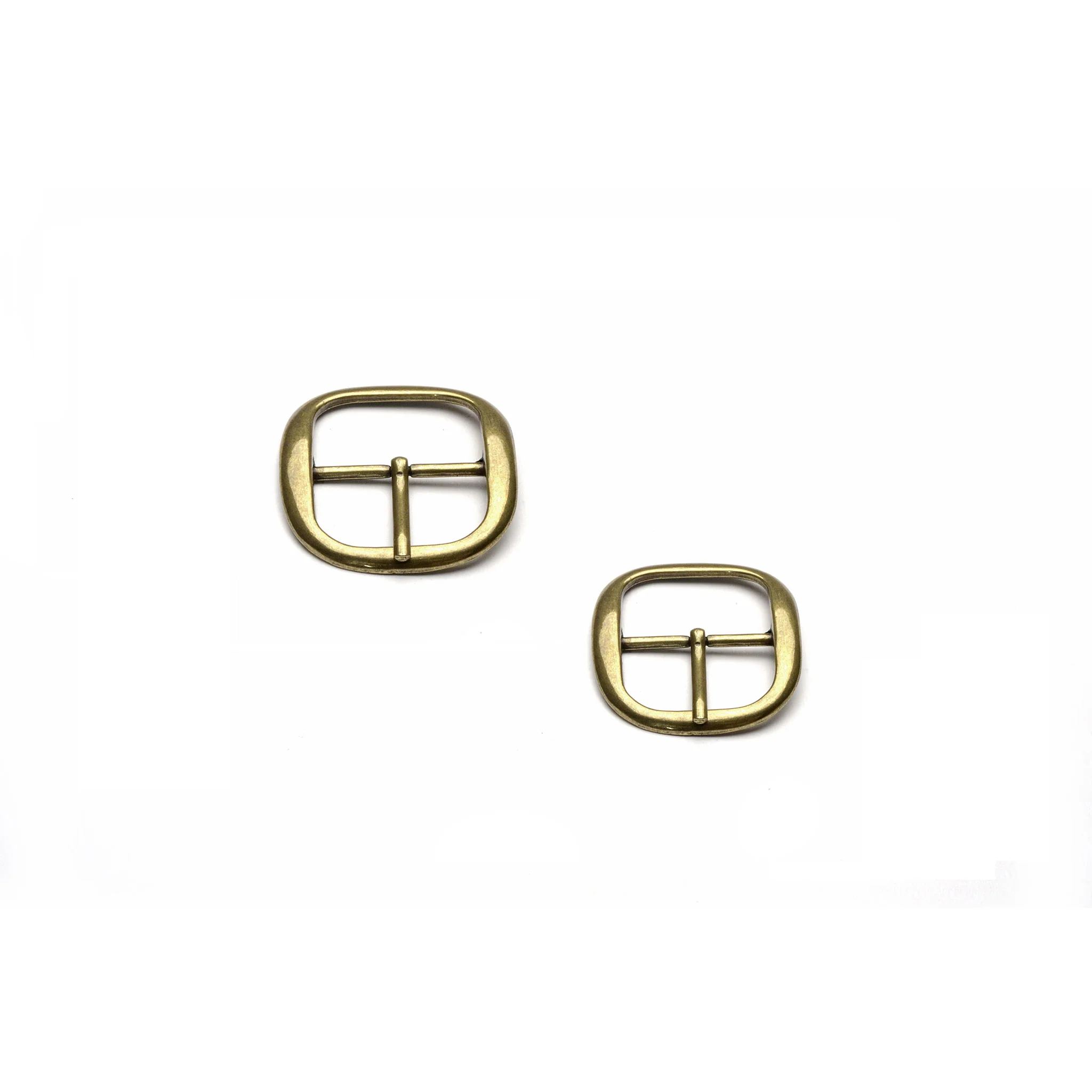 Econo Centre Bar Buckle - Antique Brass Finish