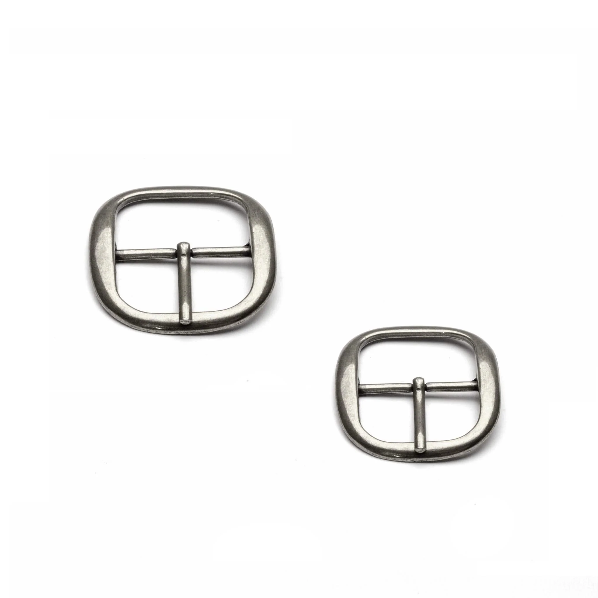 Econo Centre Bar Buckle - Antique Nickel Finish