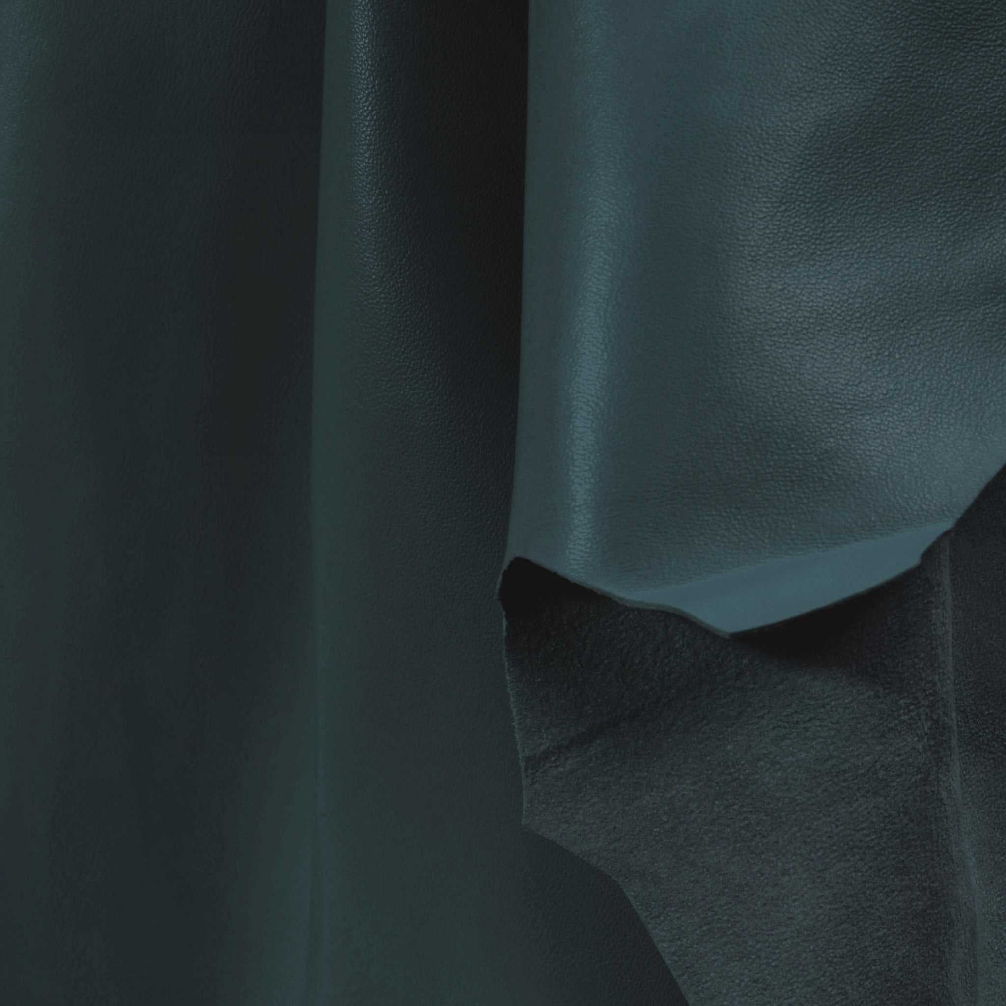 Dark Grey Lamb Clothing Leather
