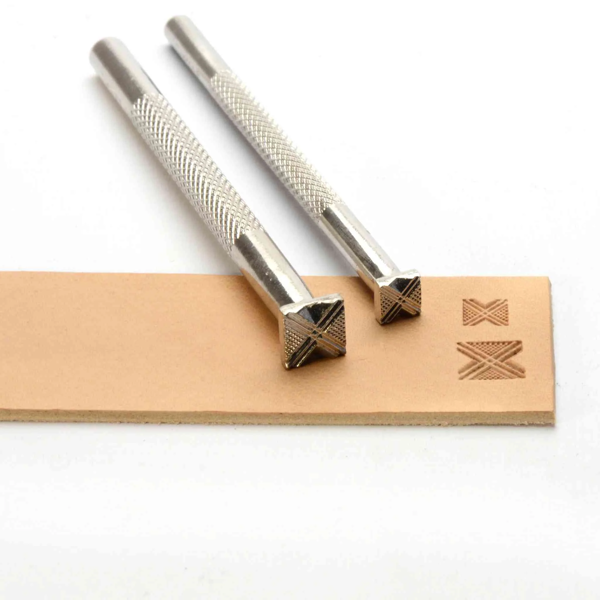 Geometric Cross Grid Craftool Stamp