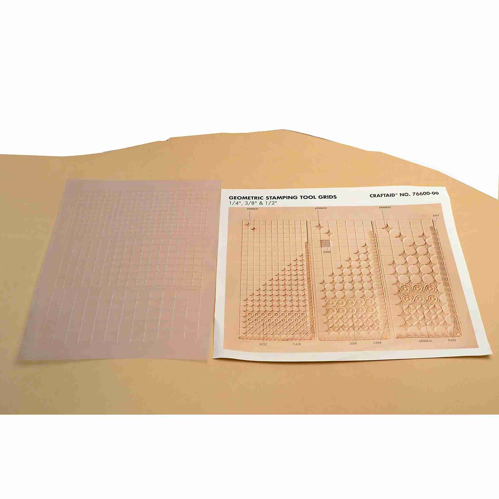 Geometric Stamping Grid Craftaid