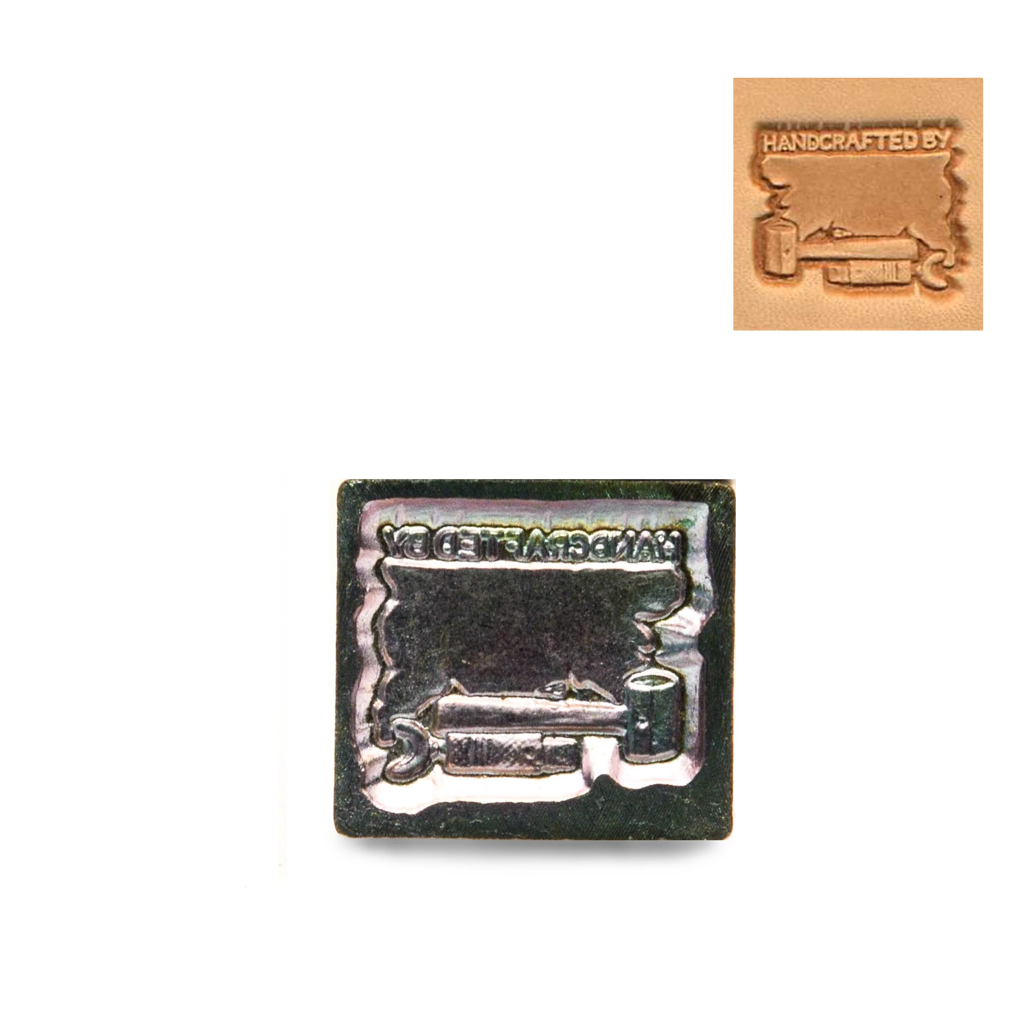 Handcrafted by Image 3D Embossing Stamp