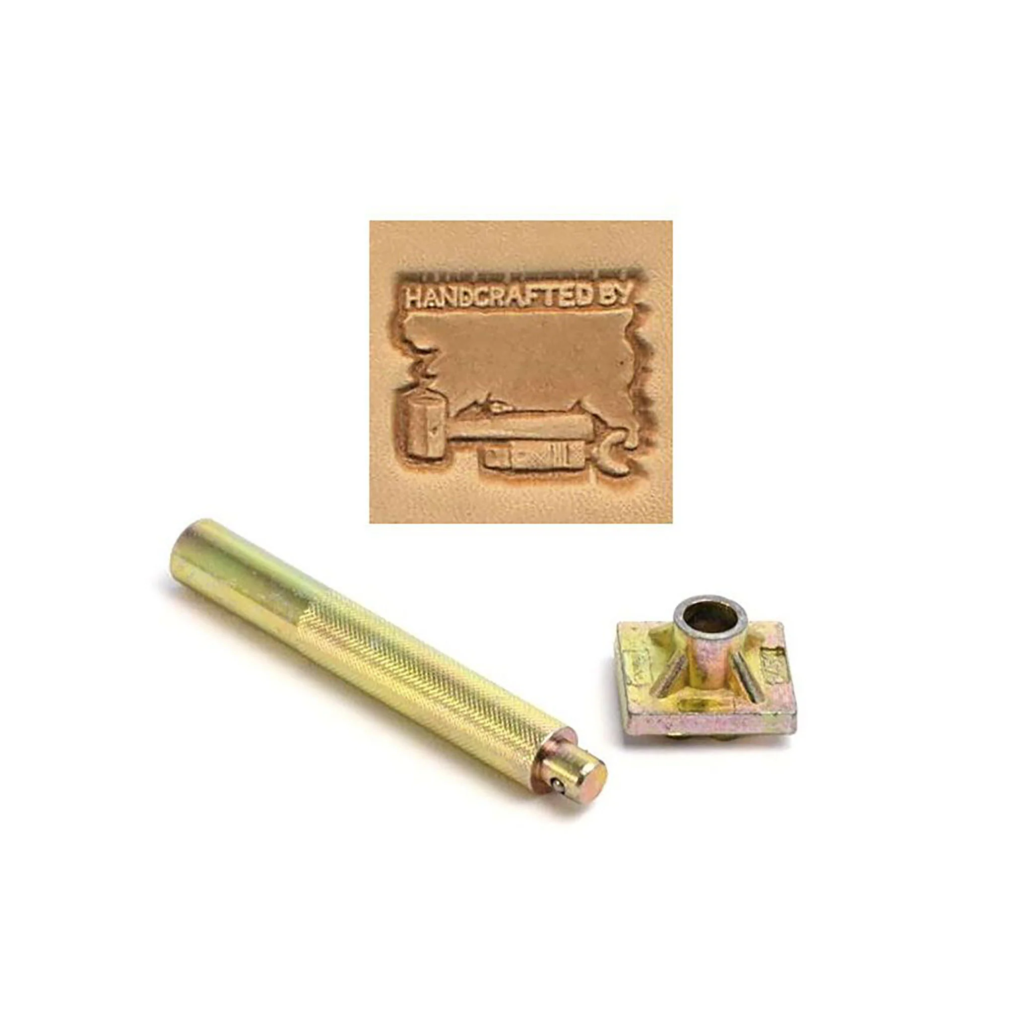 Handcrafted by Image 3D Embossing Stamp - Image 2