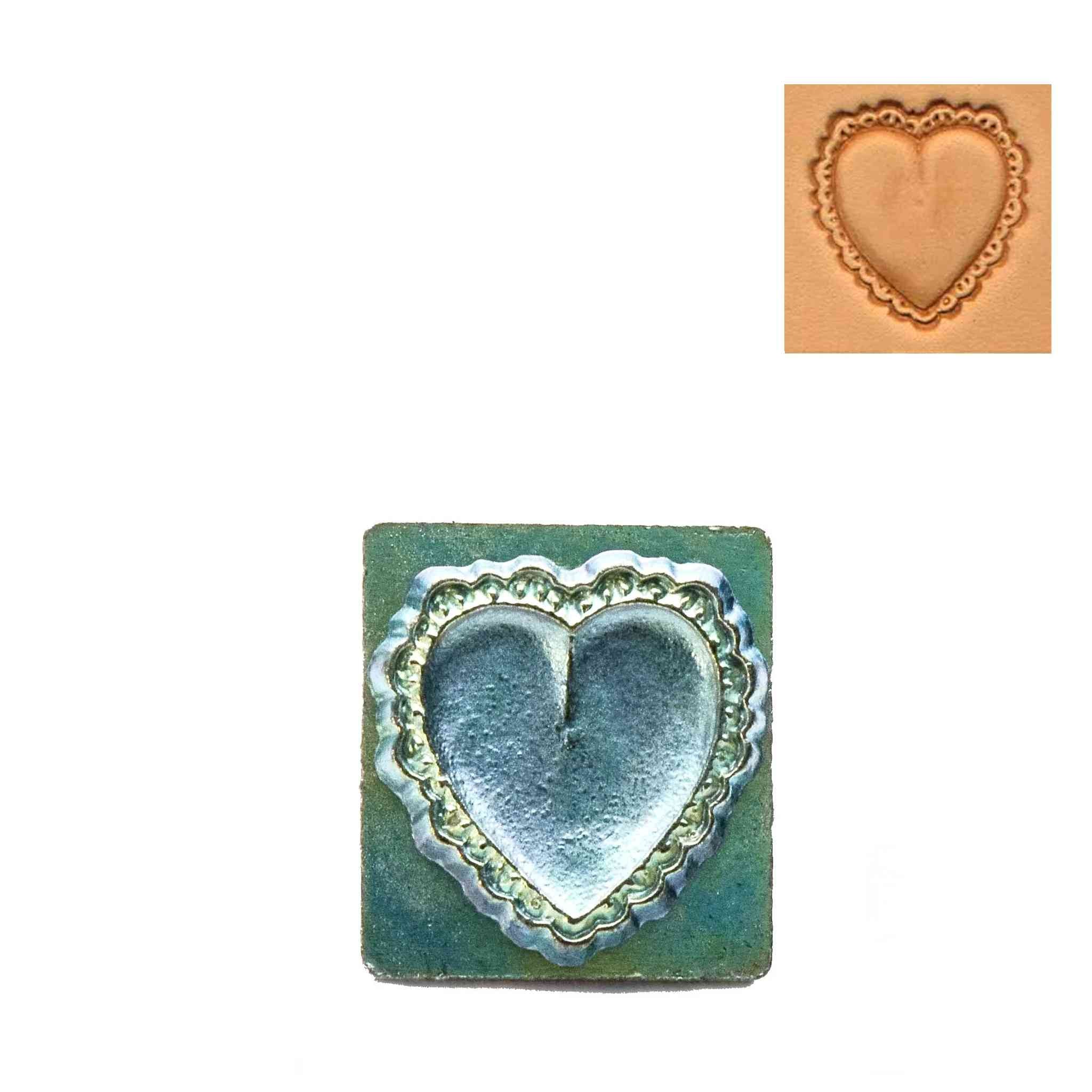 Heart 3D Embossing Stamp