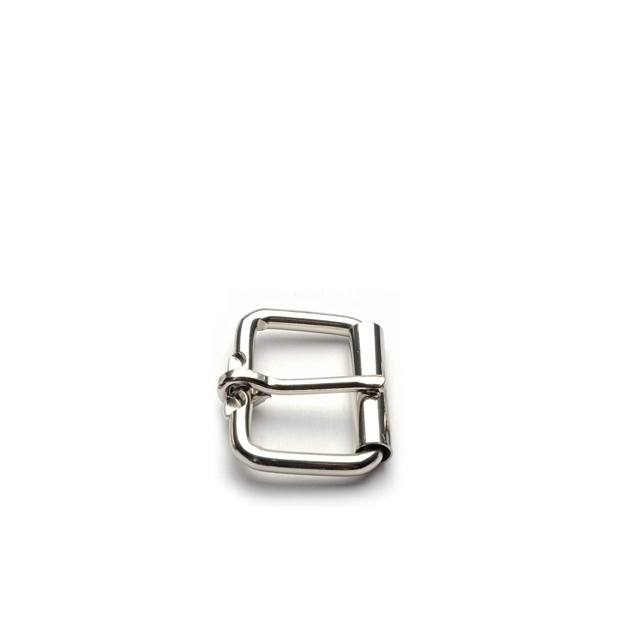 Single Prong Roller Buckle Nickel Plate - Image 5