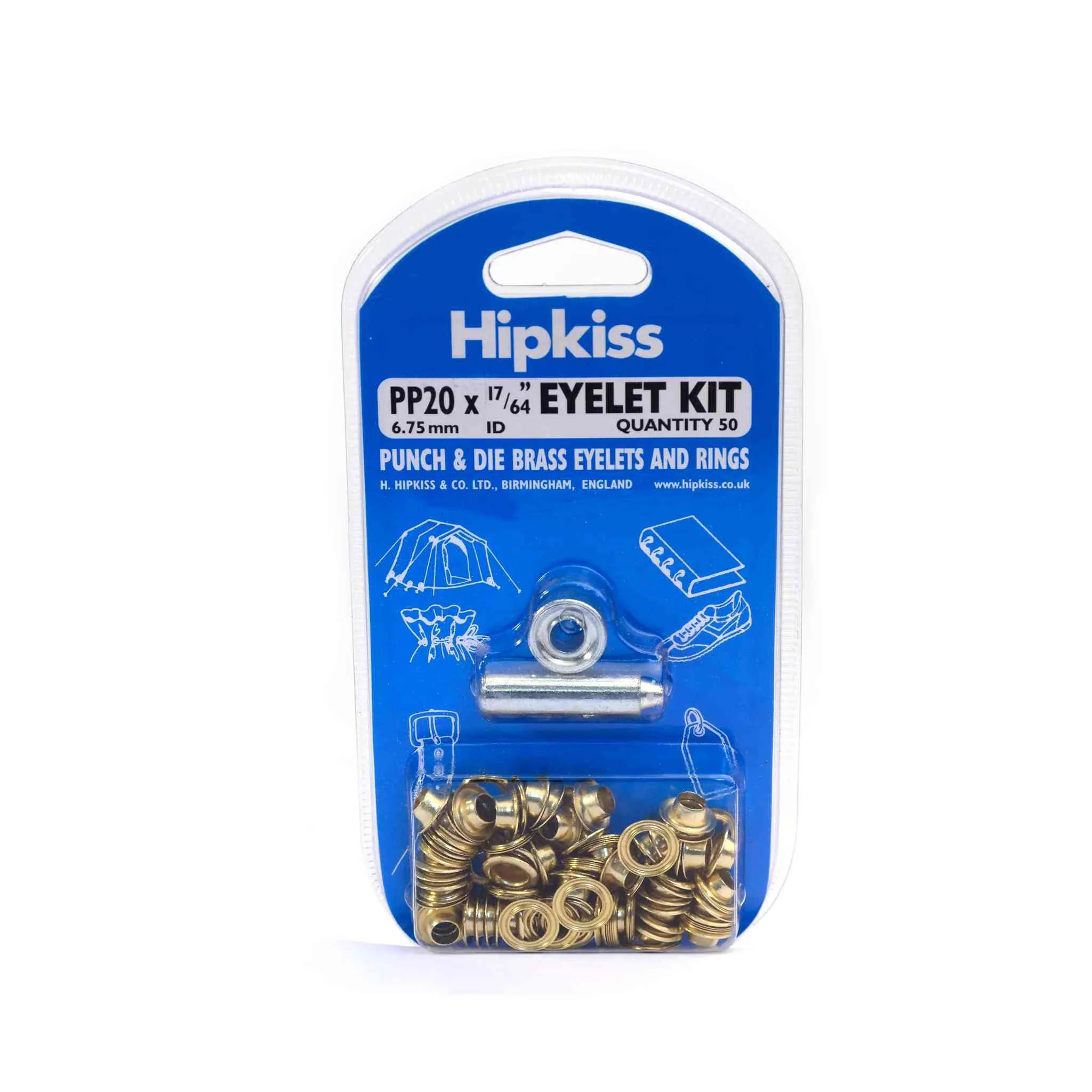 Hipkiss Two Part Eyelet Kit - Image 3