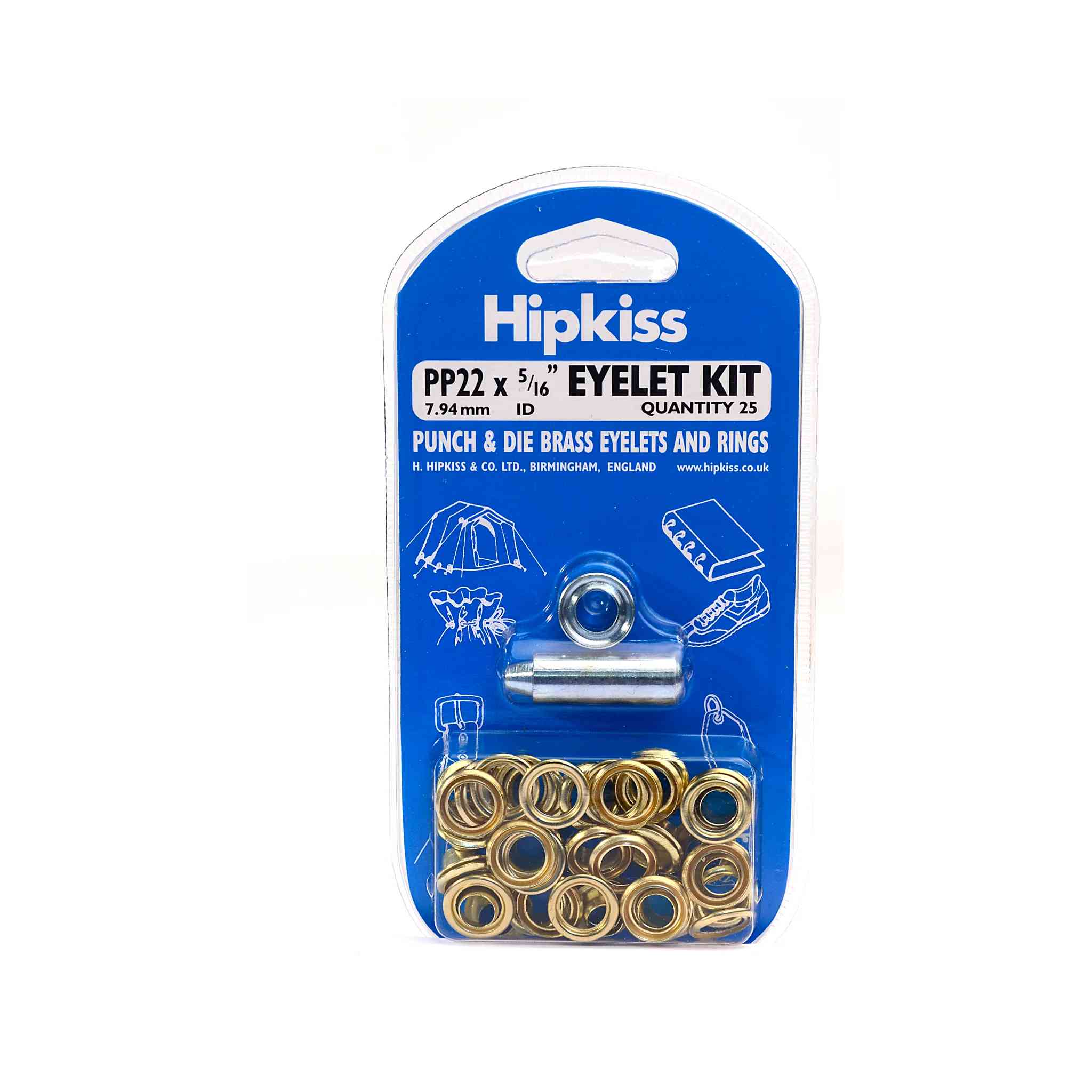 Hipkiss Two Part Eyelet Kit - Image 4
