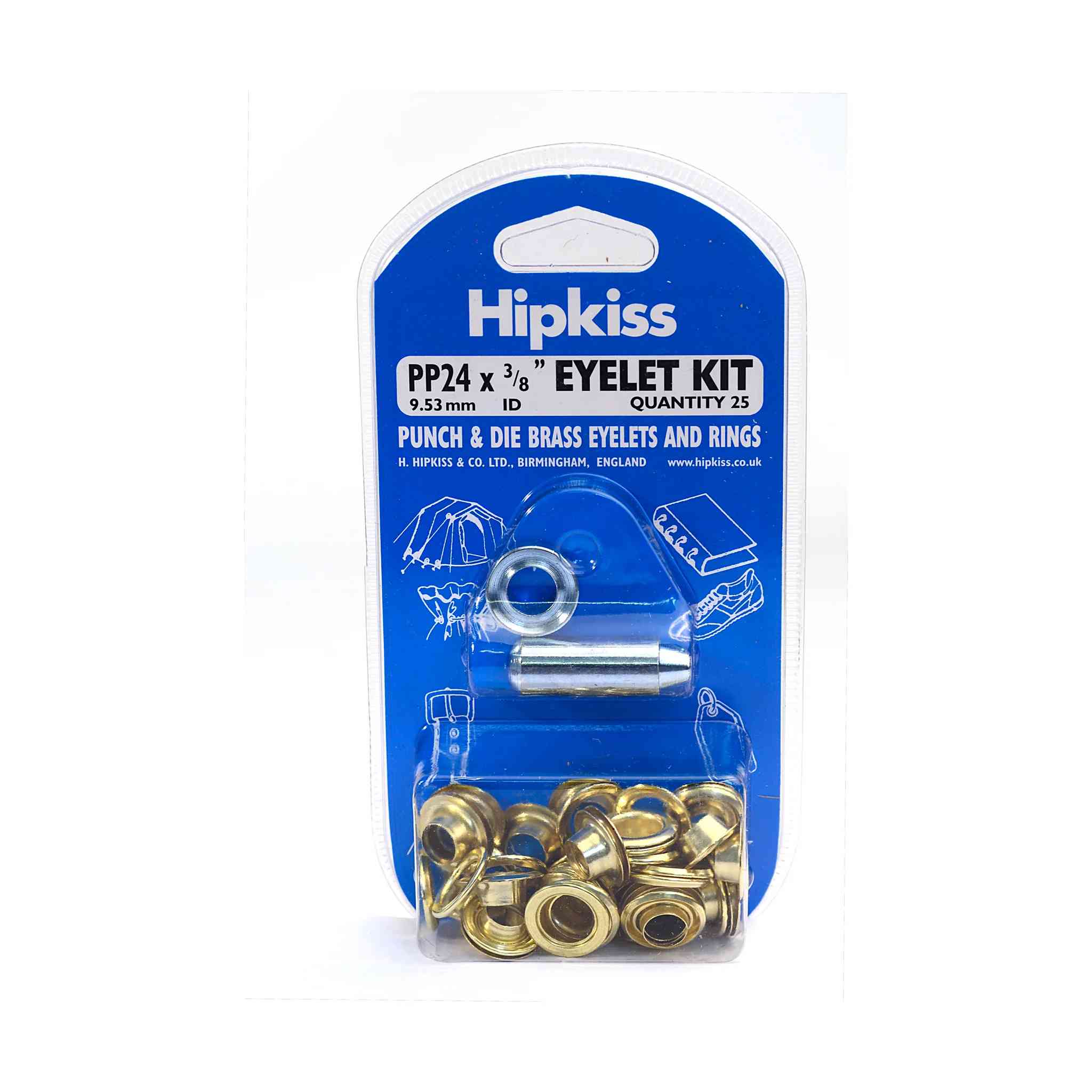 Hipkiss Two Part Eyelet Kit - Image 5