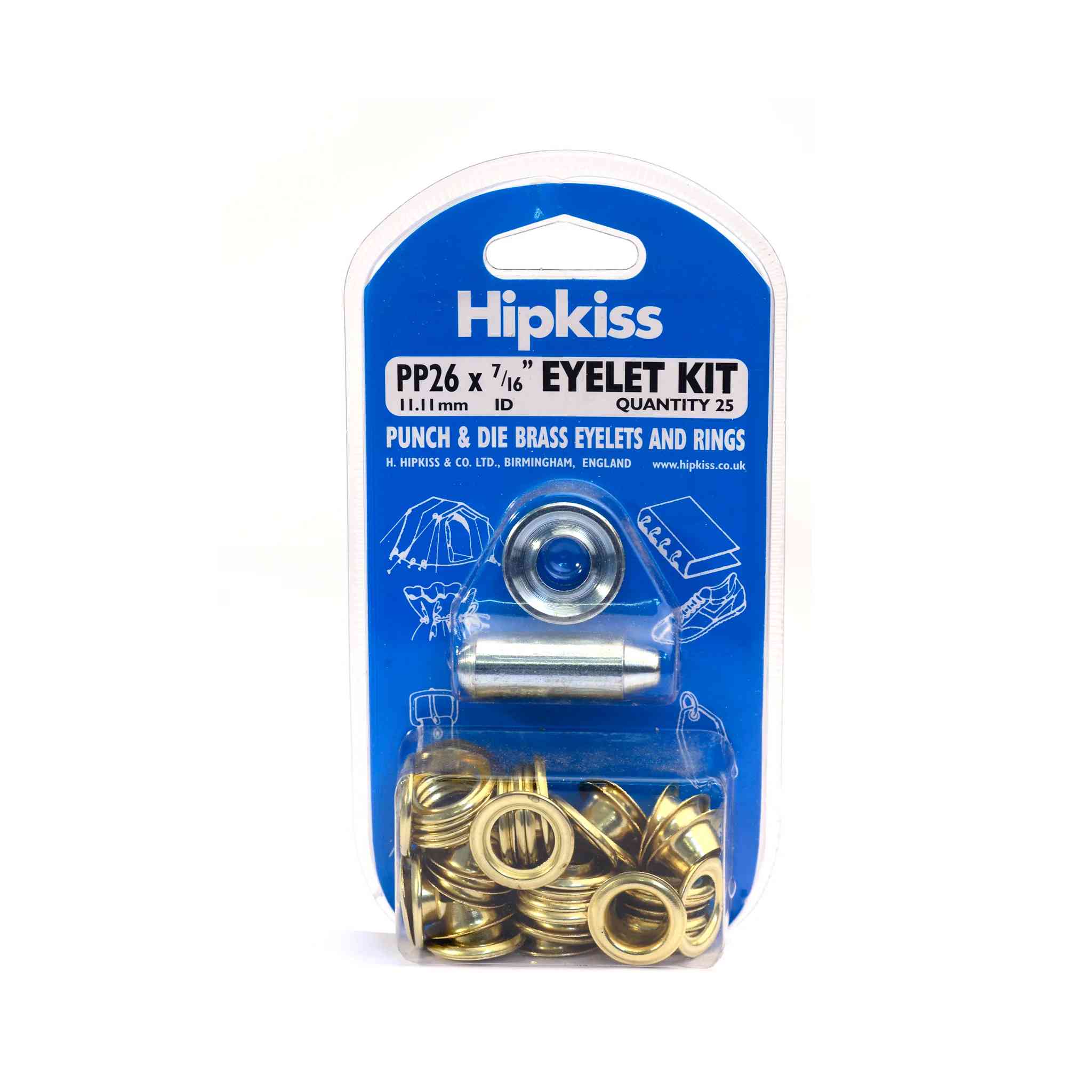 Hipkiss Two Part Eyelet Kit - Image 6