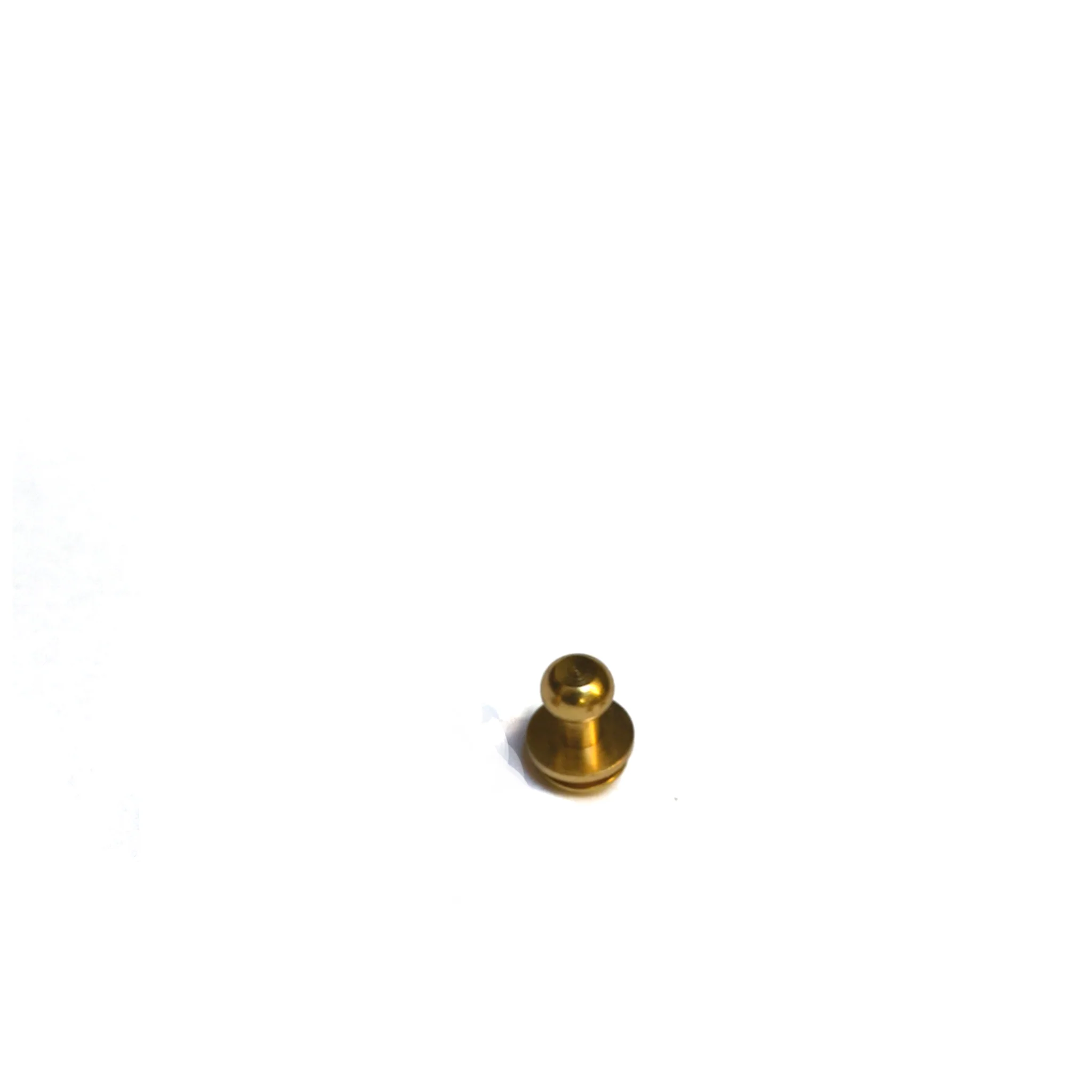 Identity Solid Brass Button Stud (Sam Browne) - Image 3