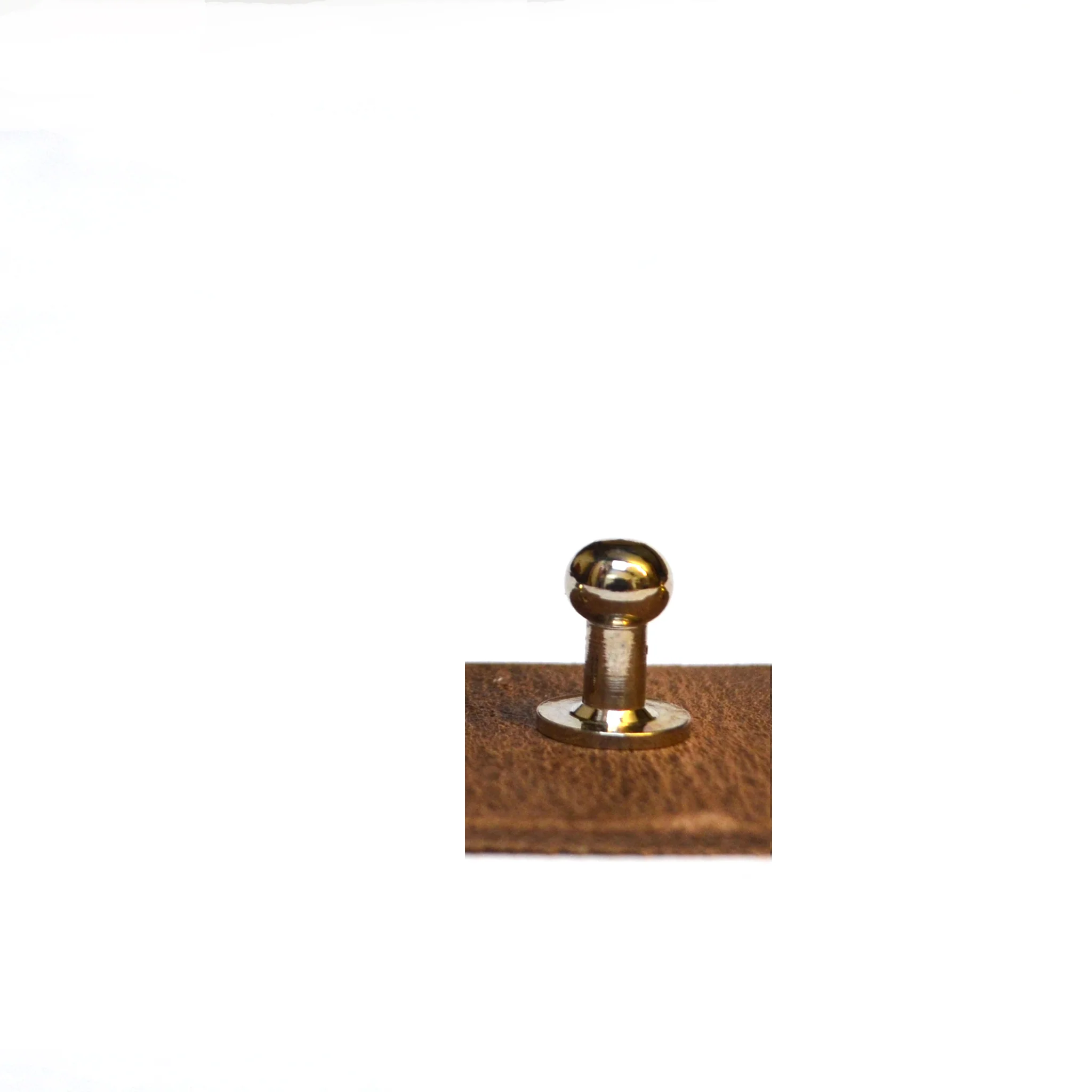 Identity Nickel Button Stud (Sam Browne) - Image 5