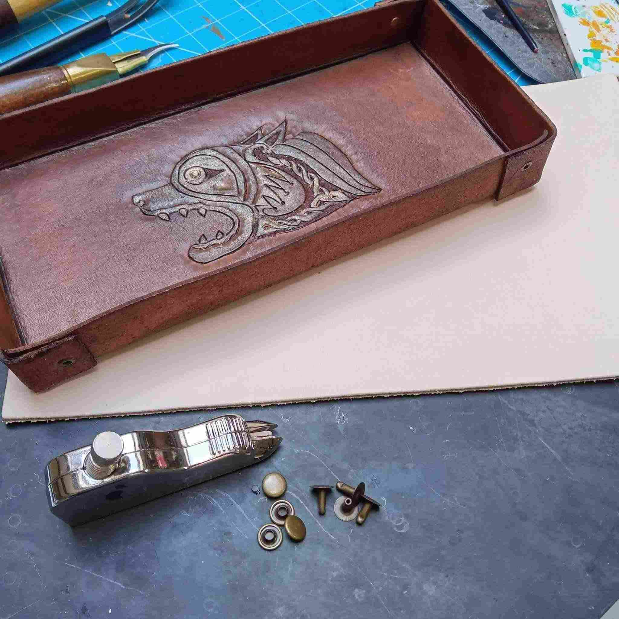 Leather Tray Kit