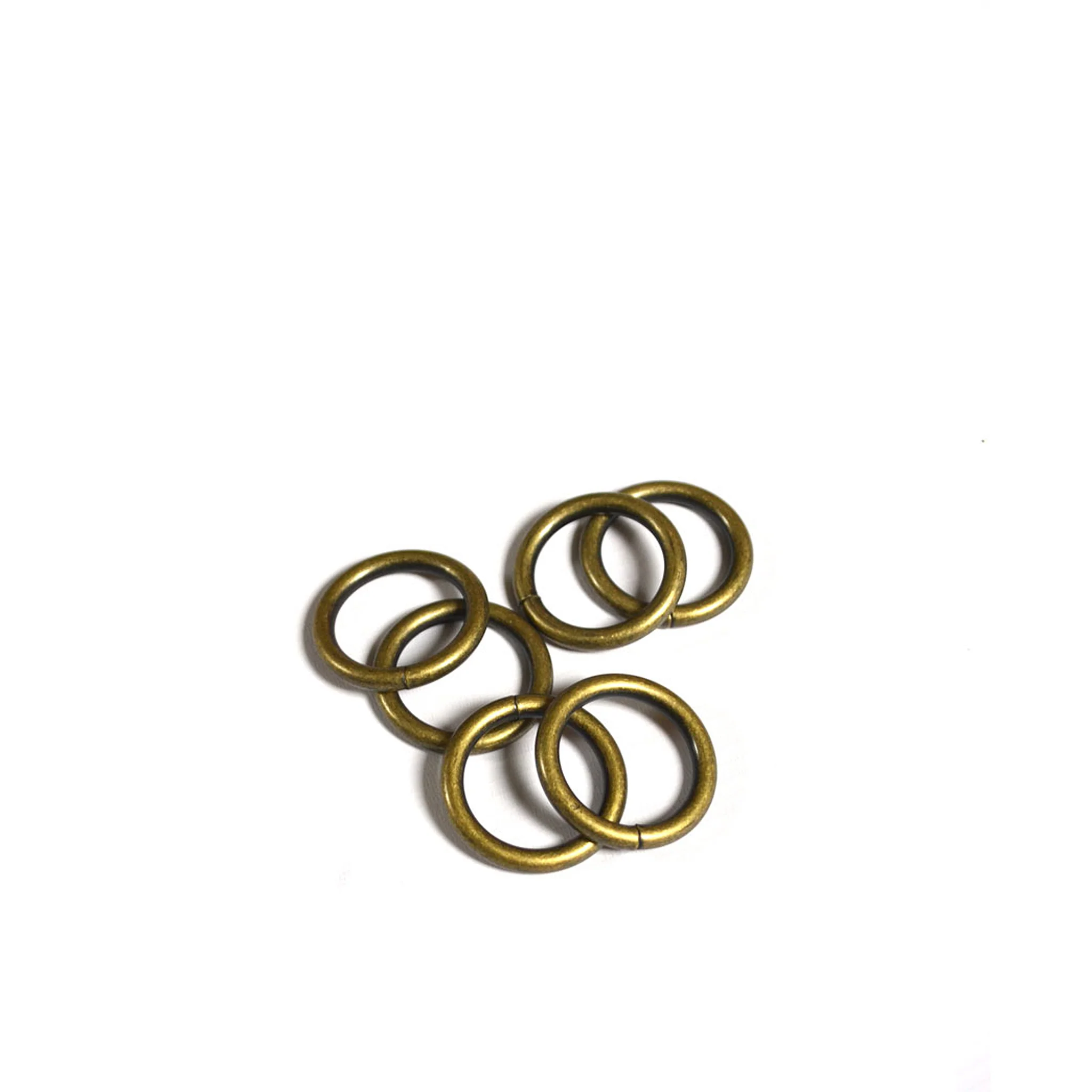 Antique Brass 'O' Rings - Image 3