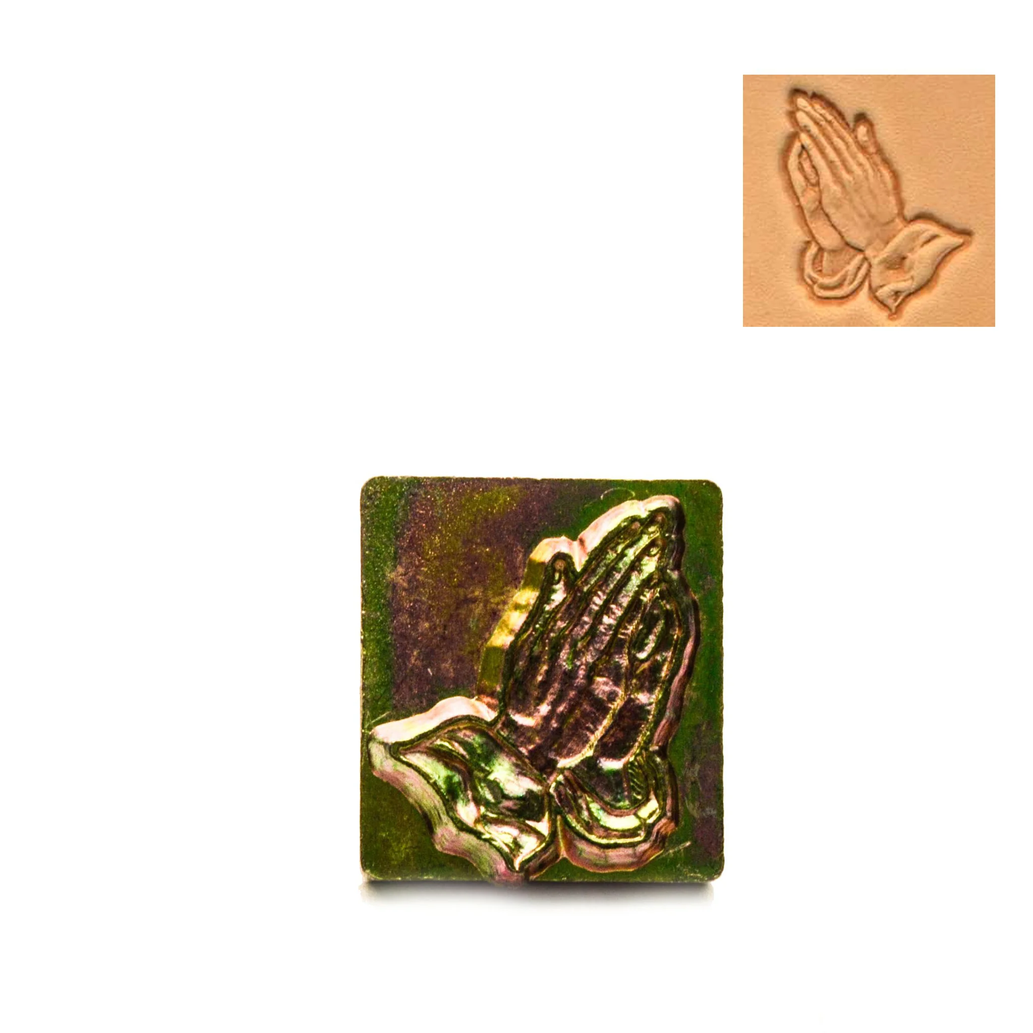 Praying Hands 3D Embossing Stamp