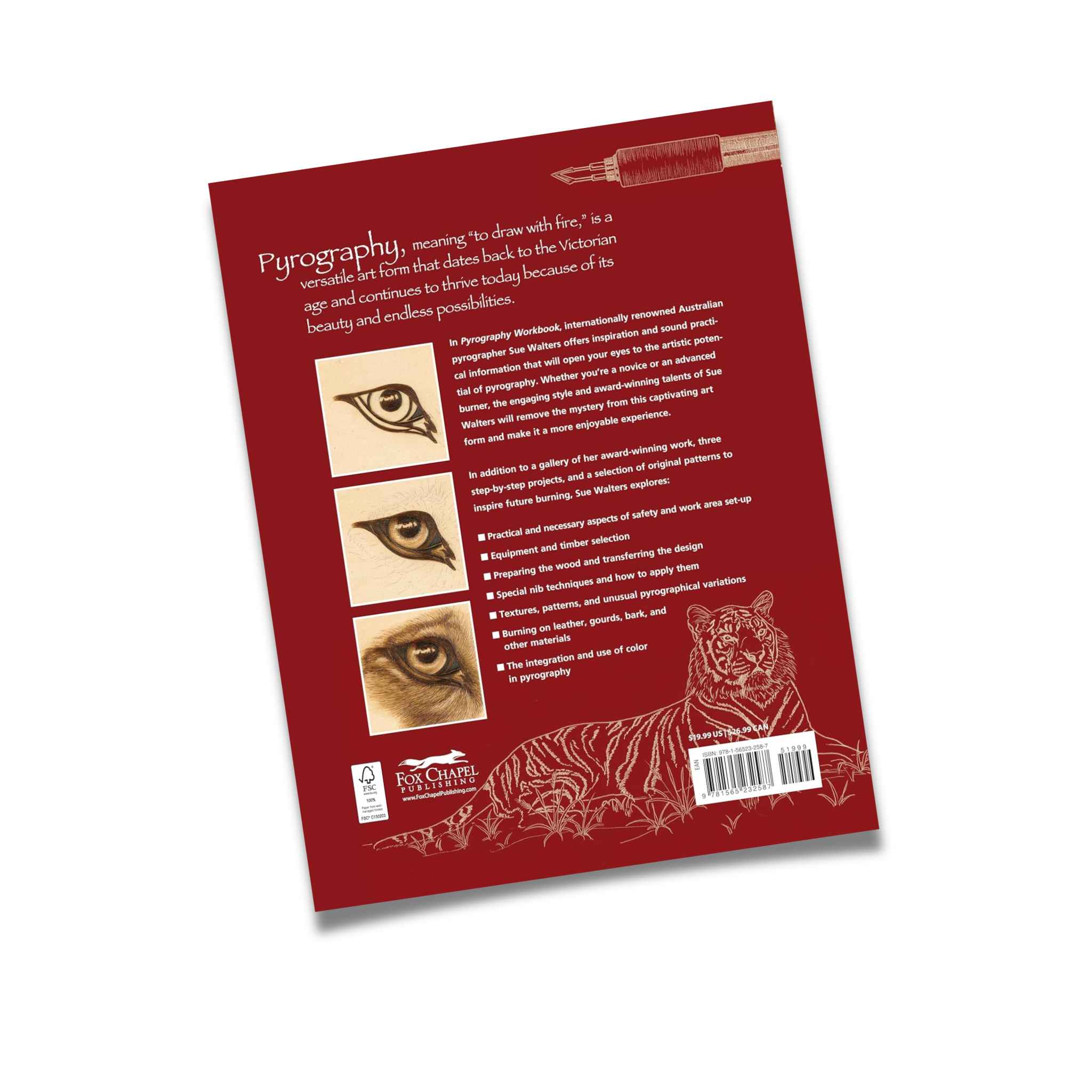 Pyrography Workbook by Sue Walters - Image 2