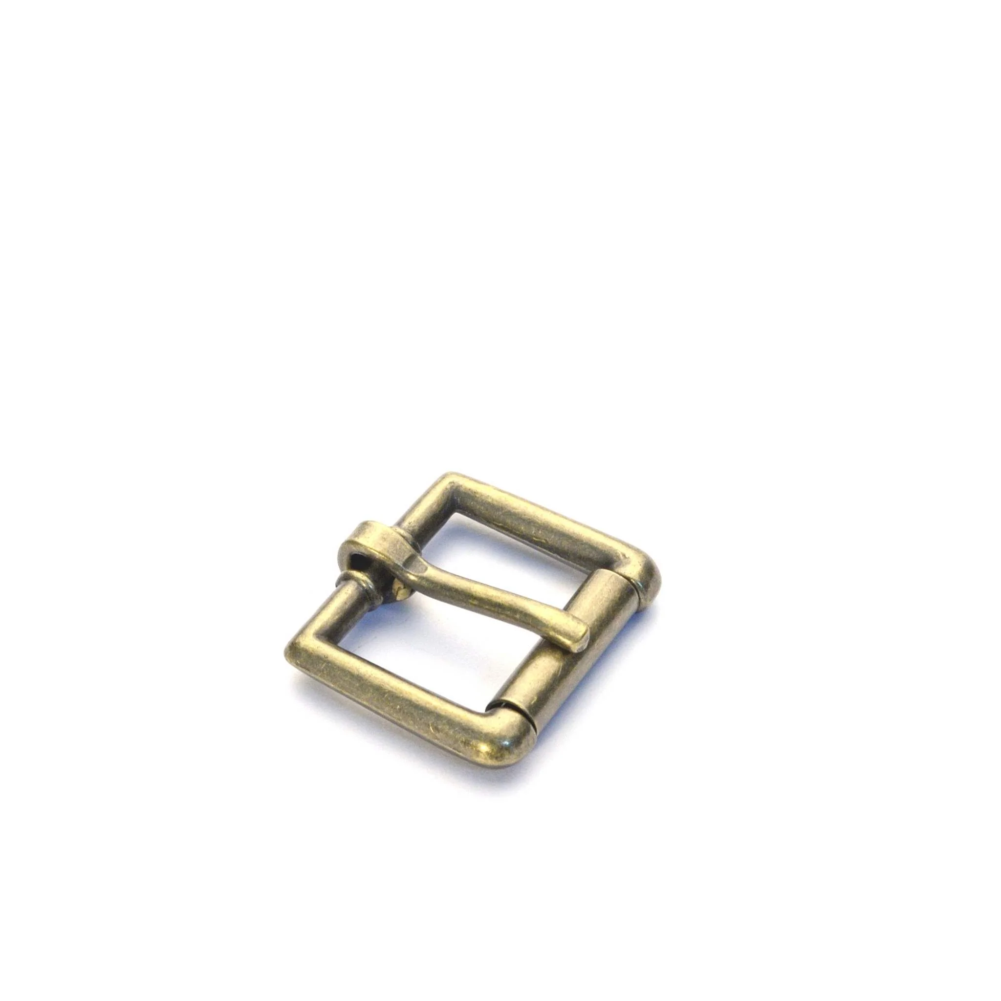 Roller Strap Buckles - Antique Brass