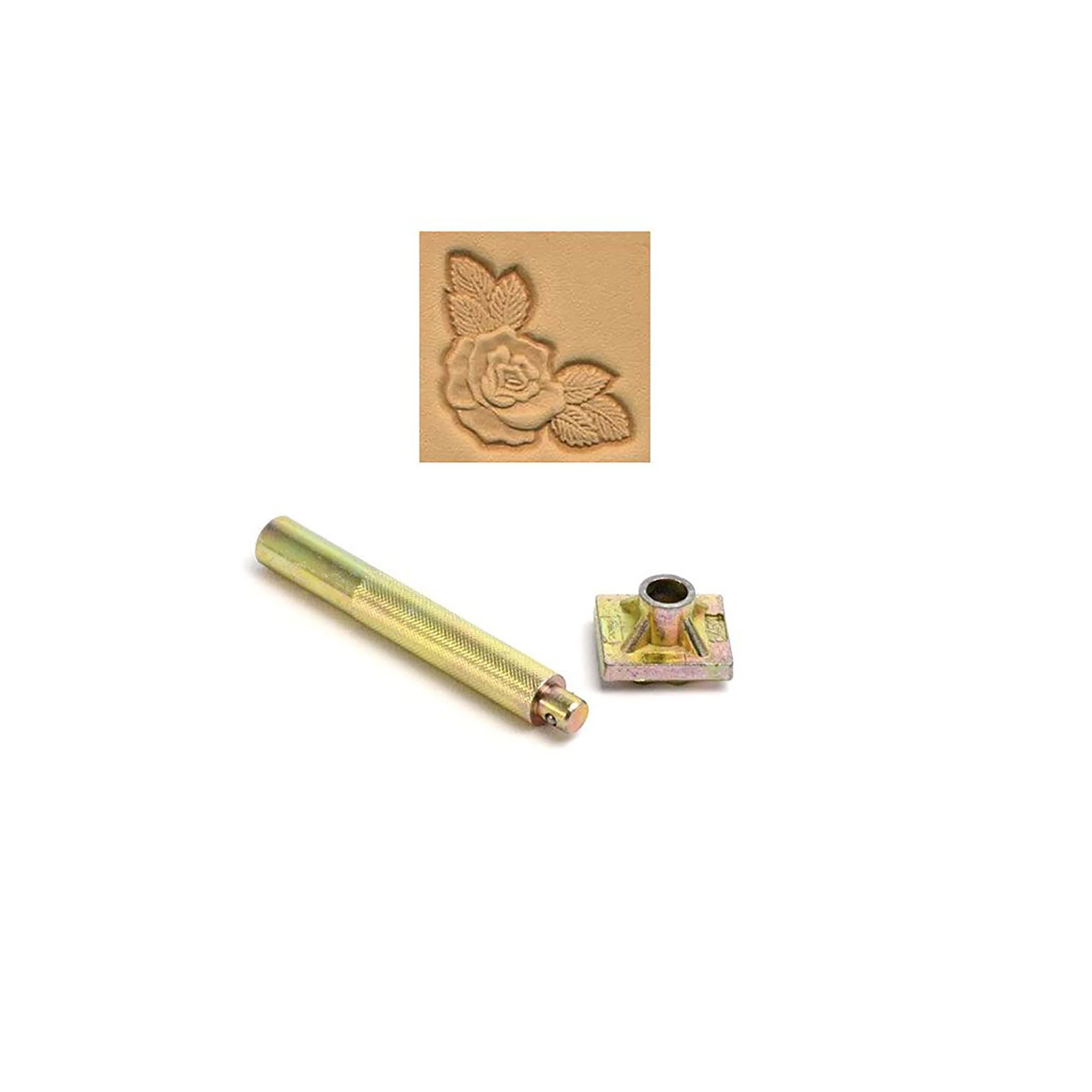 Rose Corner 3D Embossing Stamp - Image 2