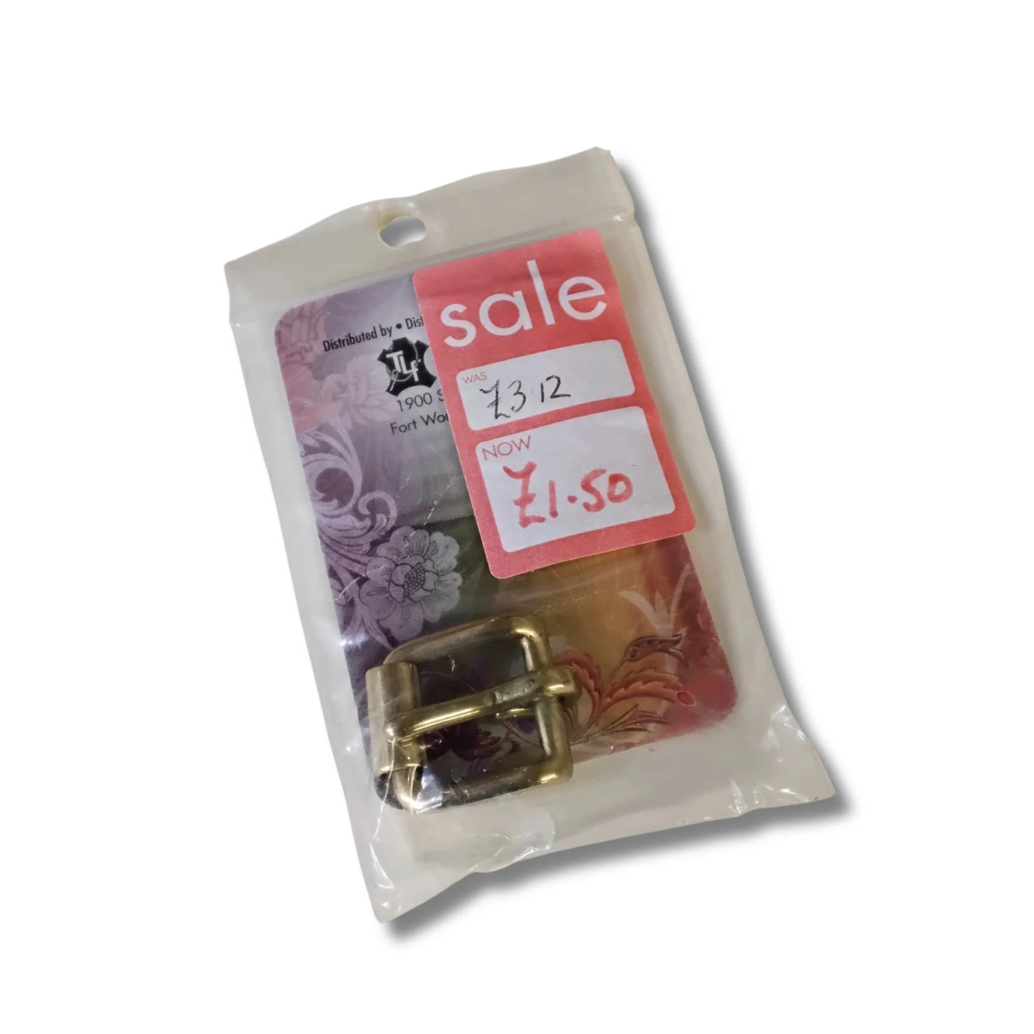 SALE Buckle Solid Brass 1/2" - Image 2
