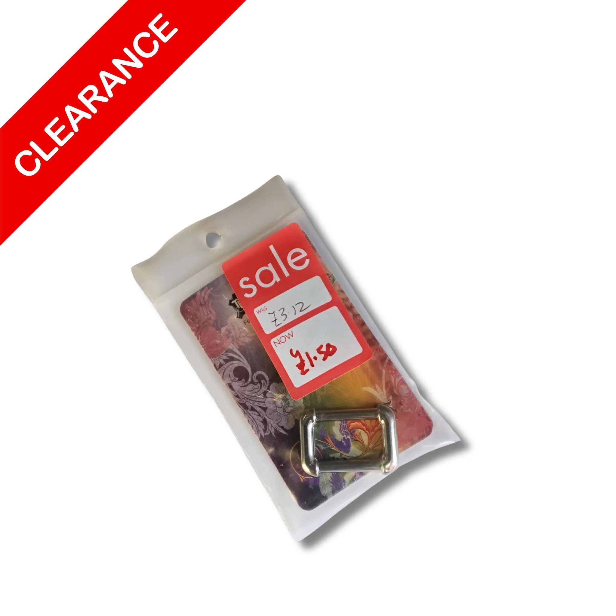 SALE Rounded Strap Ring Keeper 5/8" - Image 2