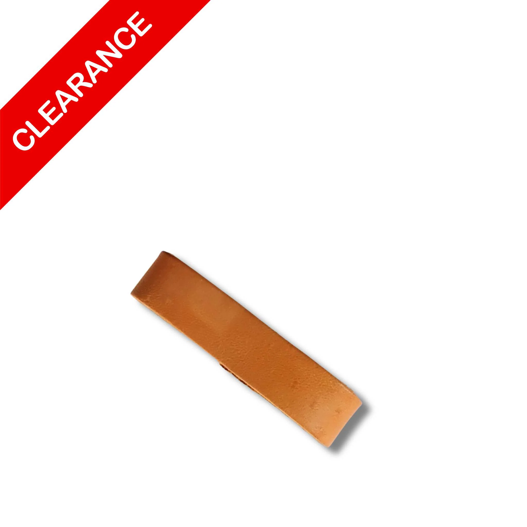 SALE Veg Tan Leather Keeper 2"