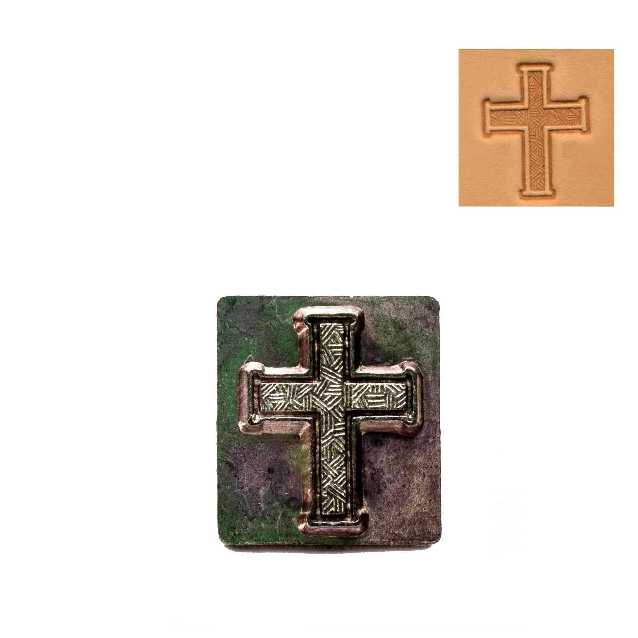 Simple Cross 3D Embossing Stamp