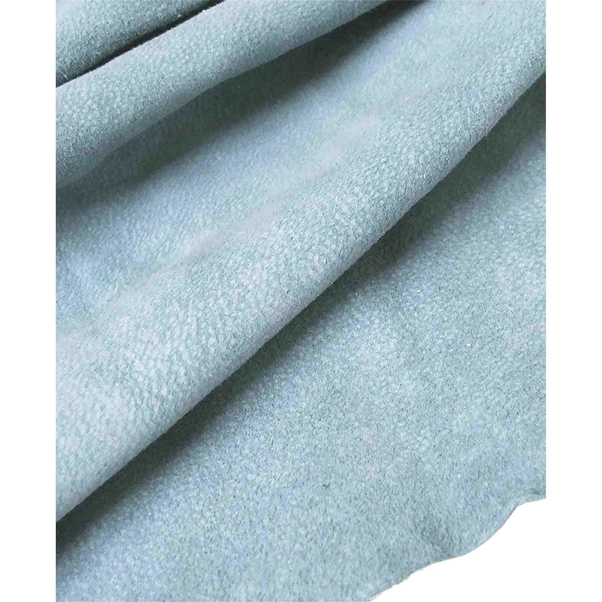 Sky Blue Lightweight Soft Suede - Image 3