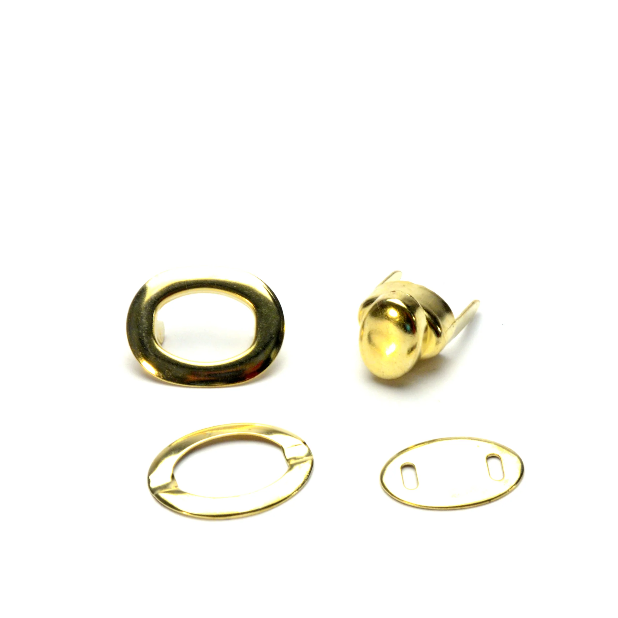Small Oval Bag Clasp - Image 3