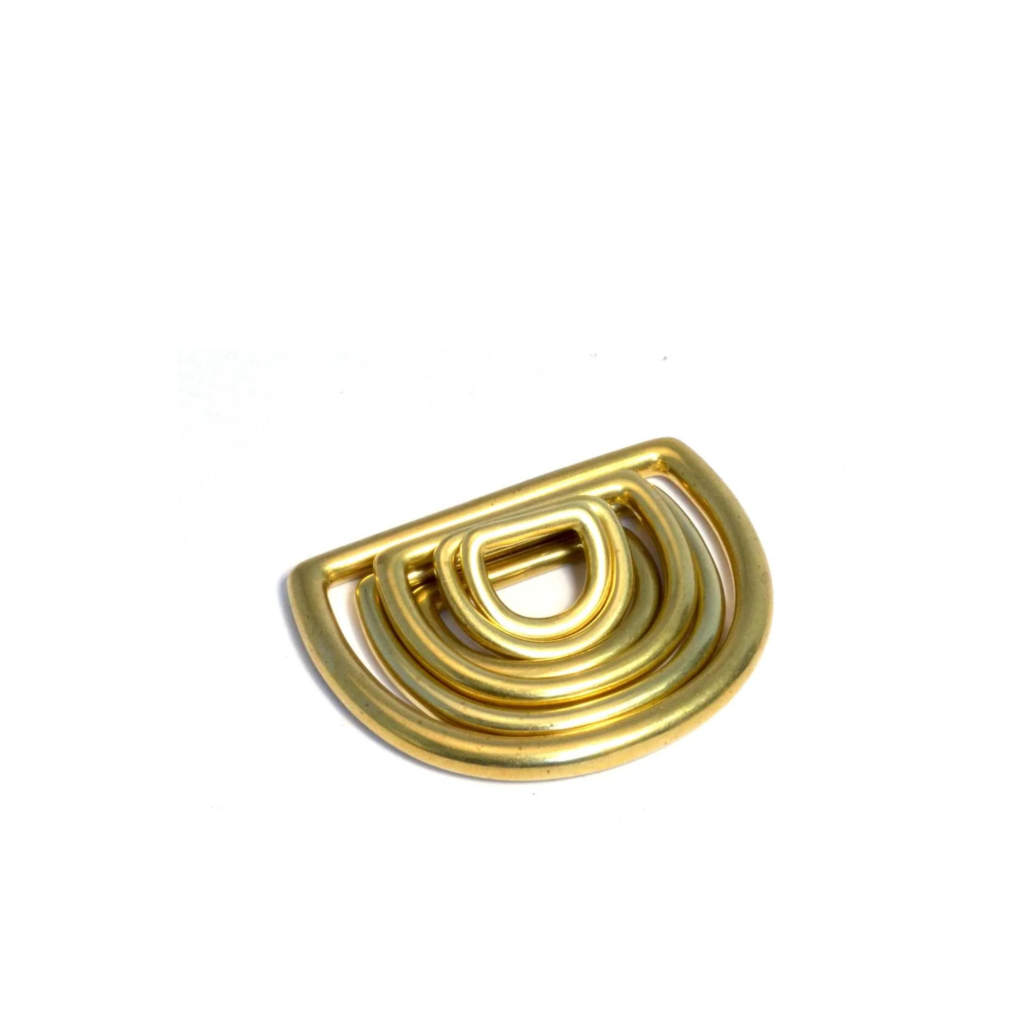 Solid Brass Dee 'D' Ring - Image 3