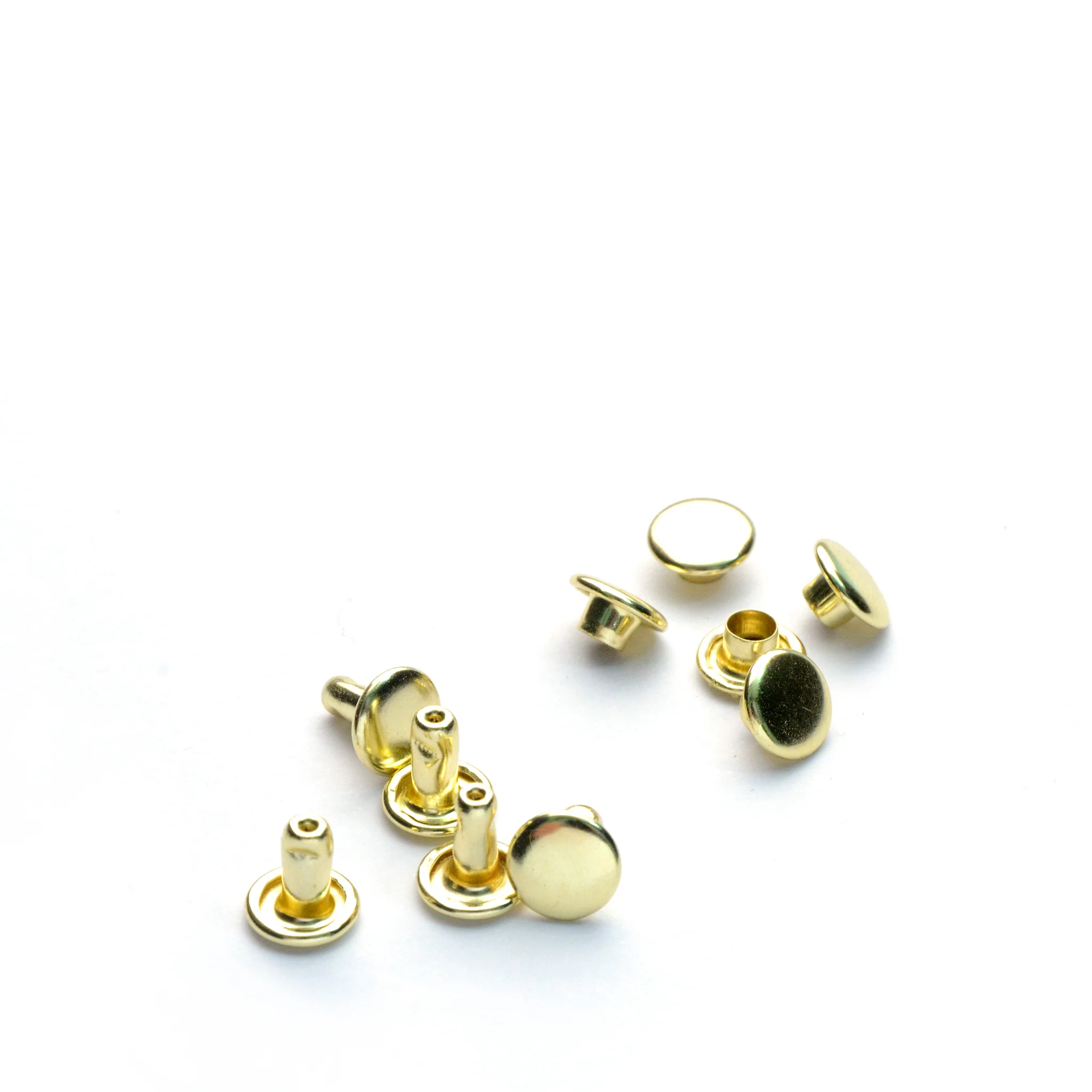 Solid Brass Rivets (Double Cap) - Image 3