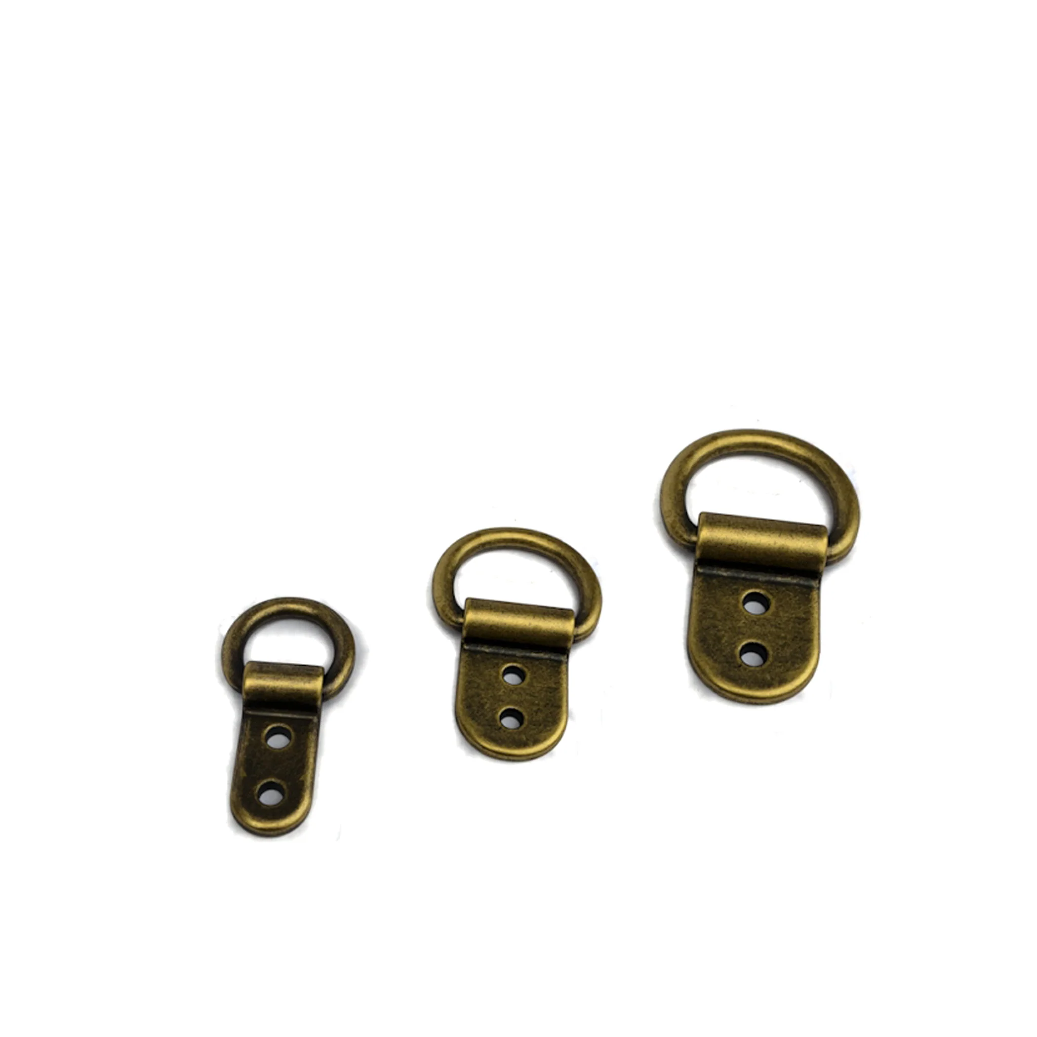 Antique Brass Solid Steel Clip Dee