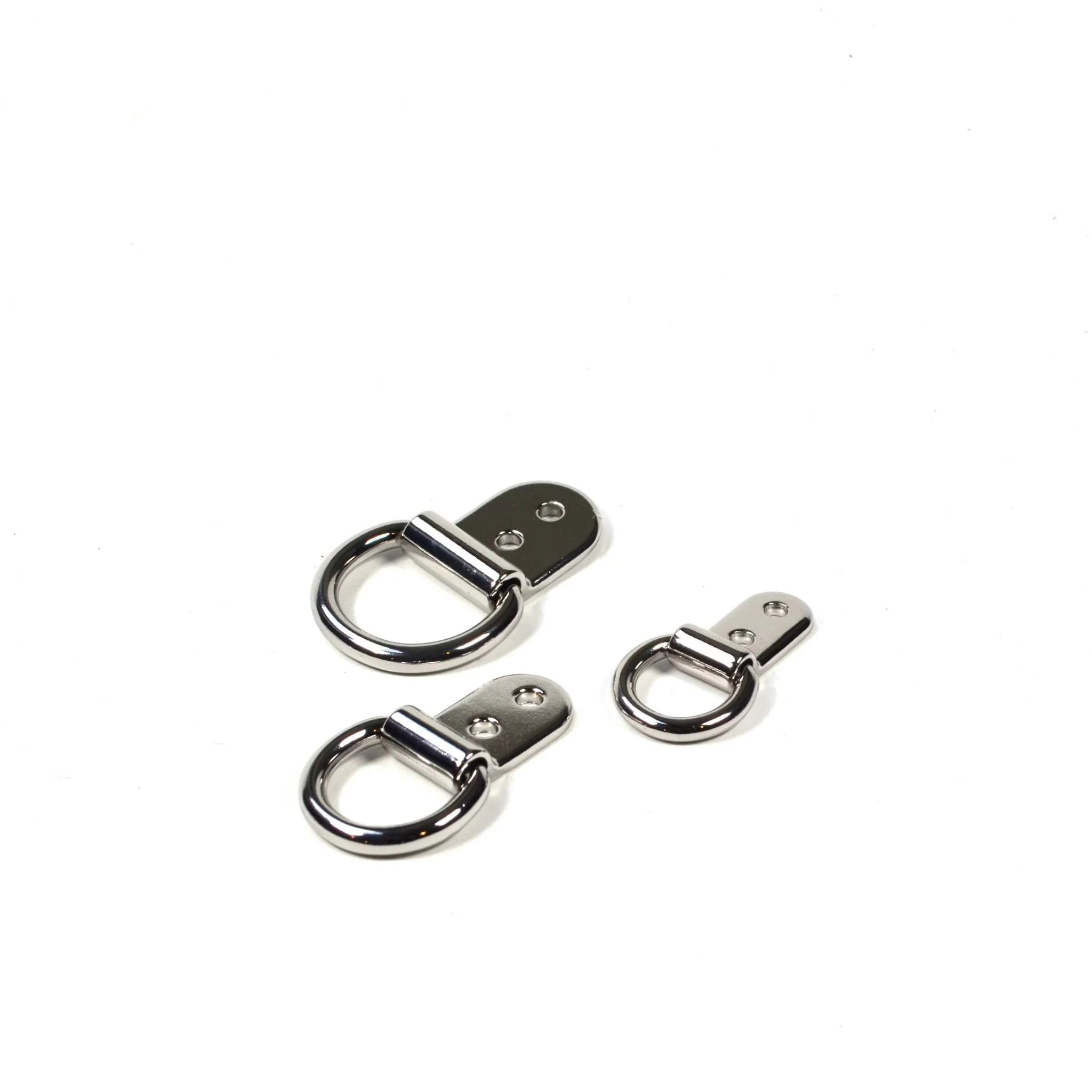 Nickel Plate Solid Steel Clip Dee