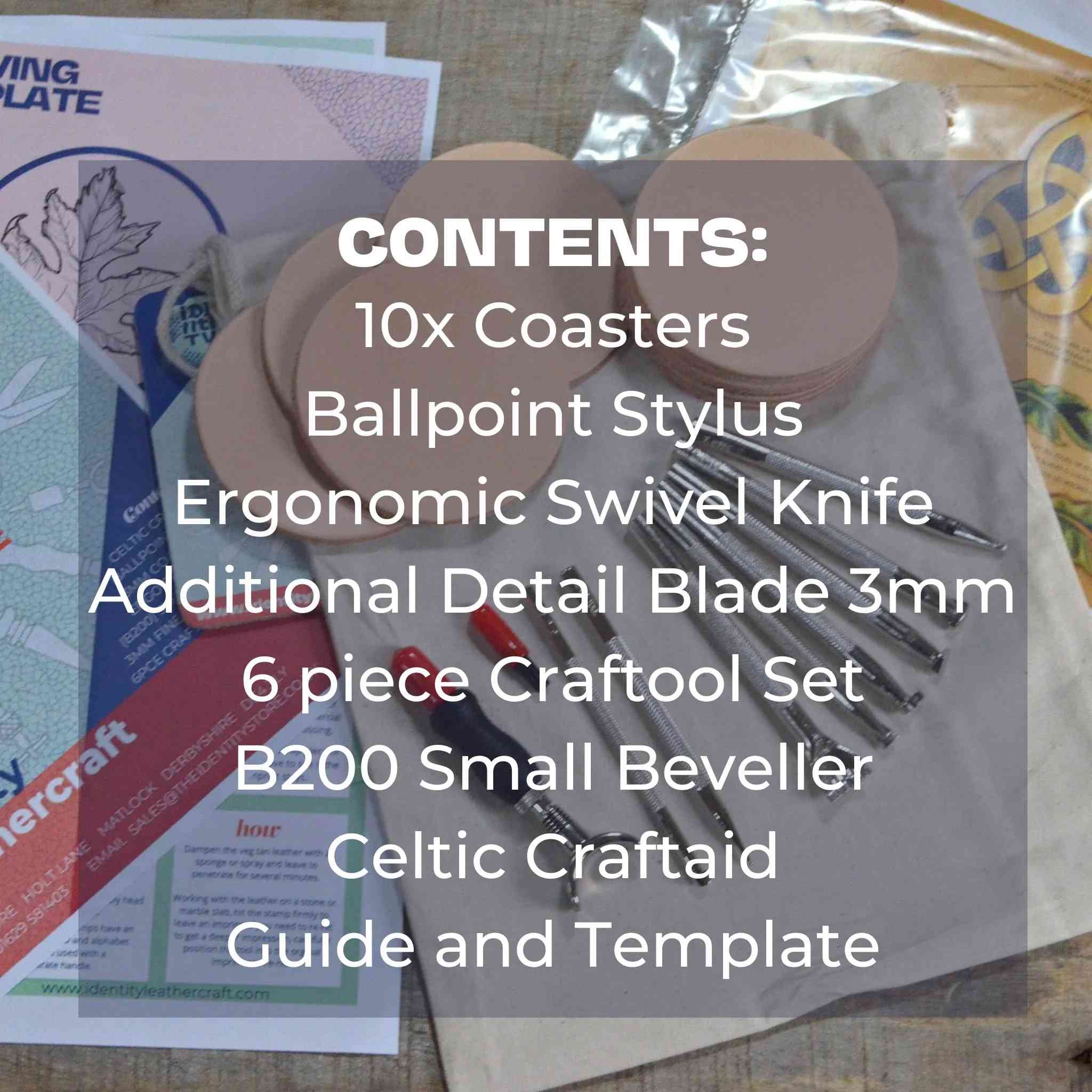 Starter Pack - Deluxe Leather Carving - Image 3