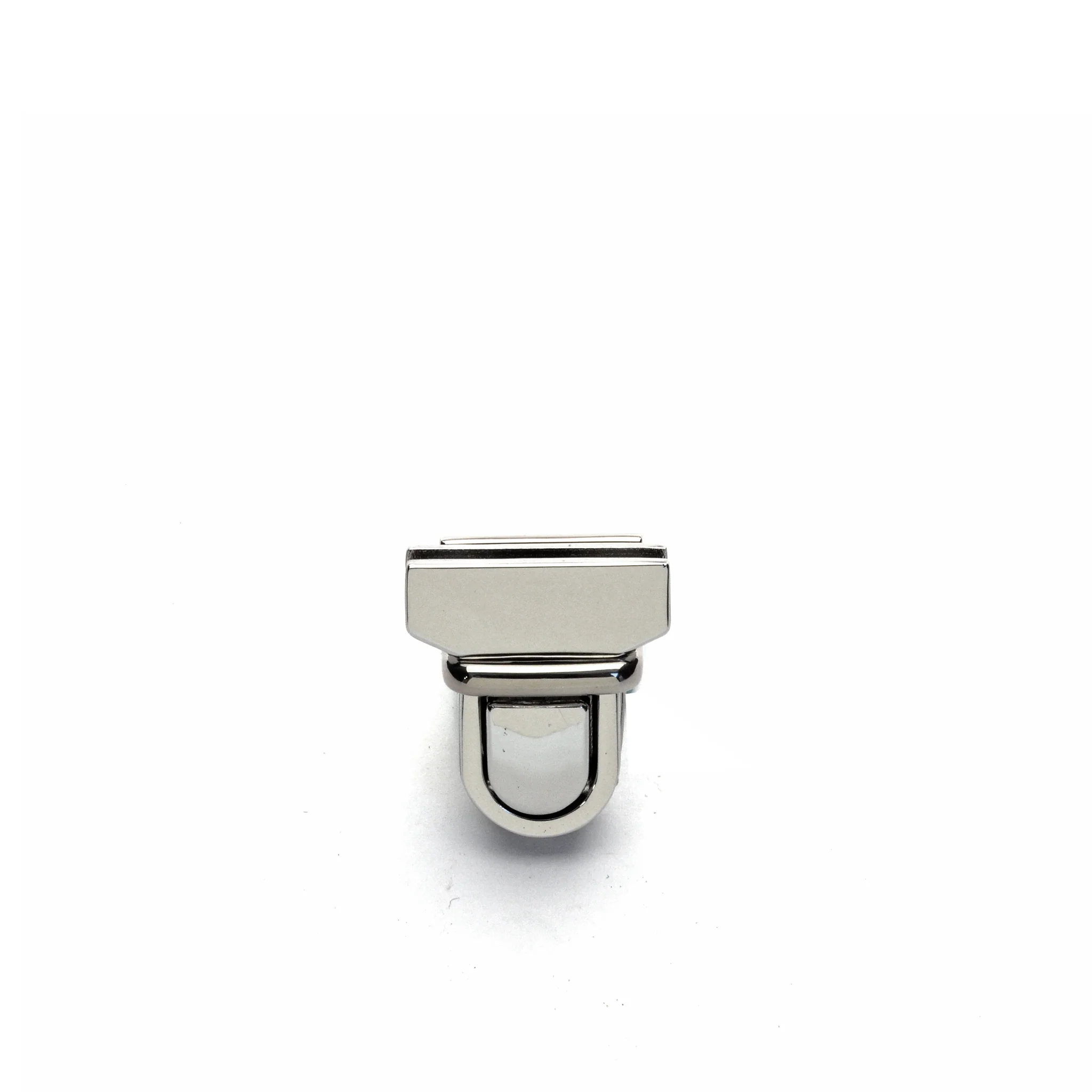 Polished Nickel Tuck Lock Clasp - Image 3