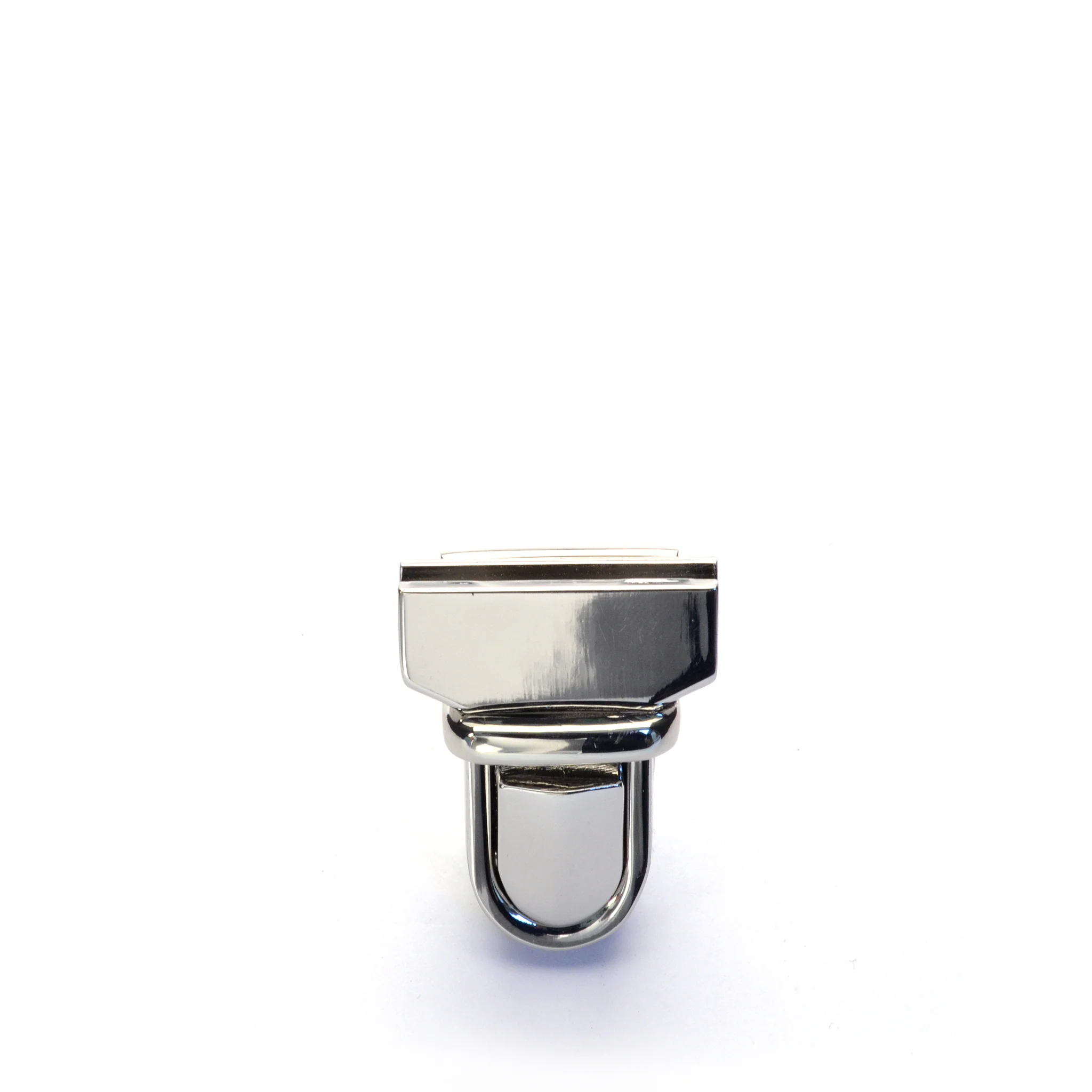 Polished Nickel Tuck Lock Clasp - Image 4