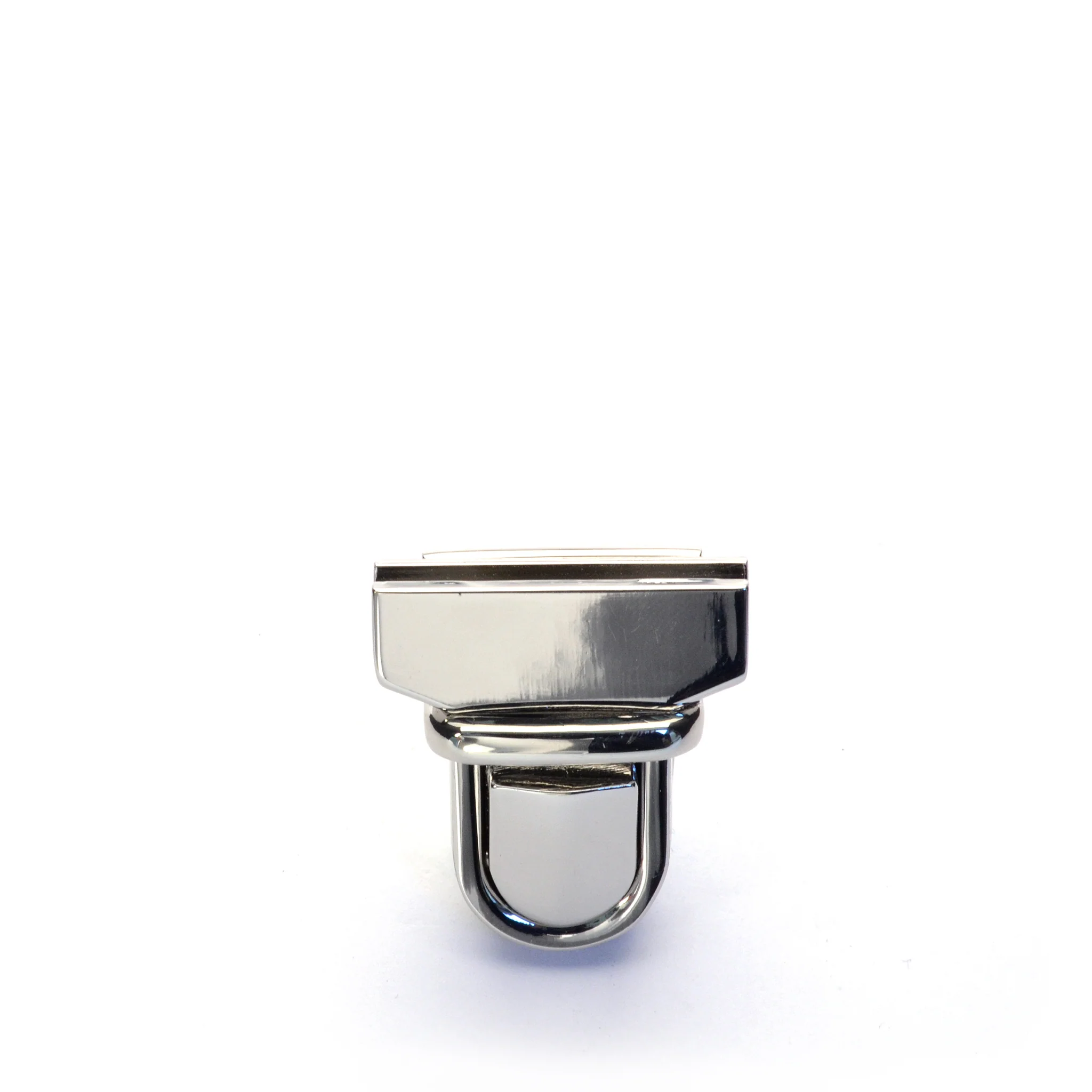 Polished Nickel Tuck Lock Clasp - Image 5