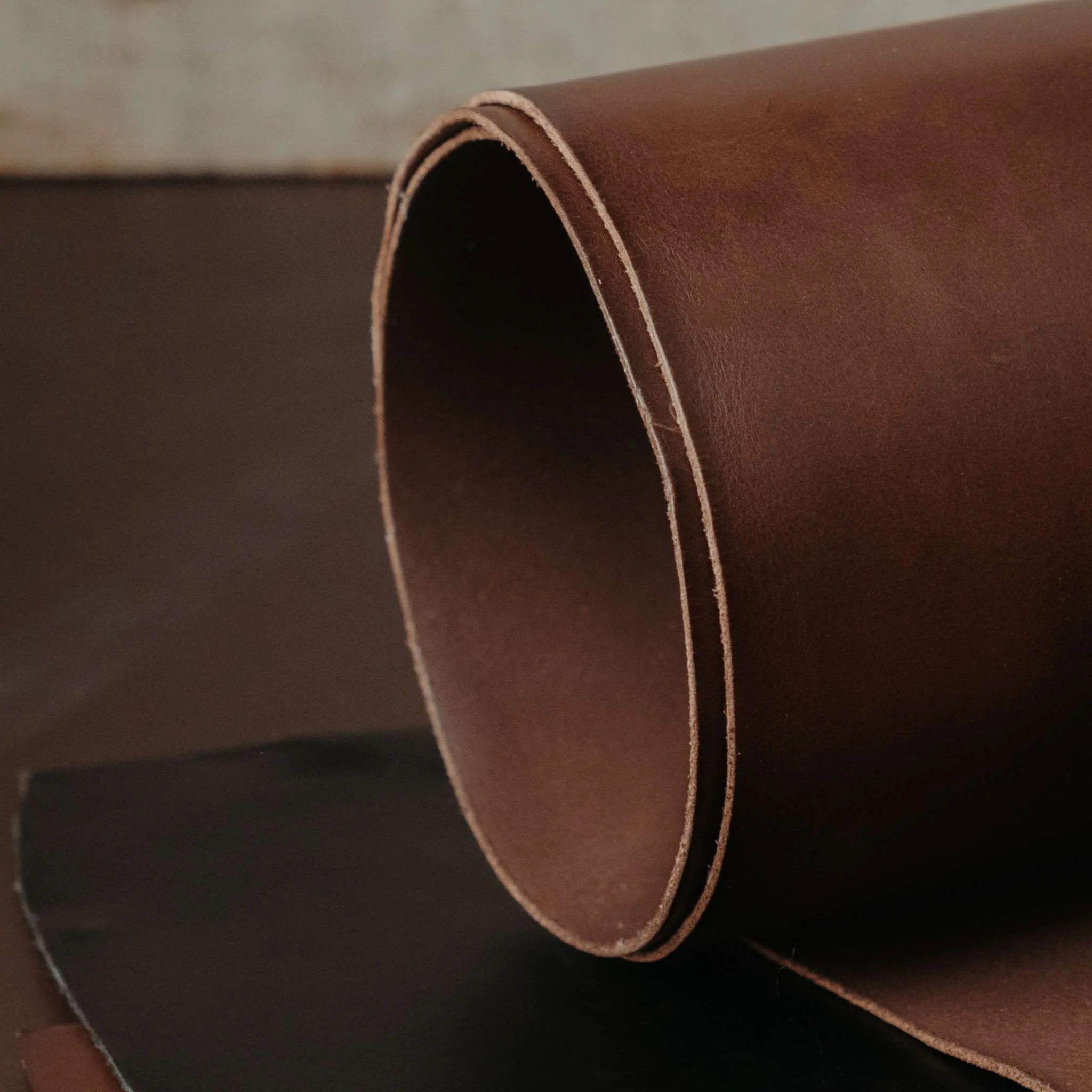 Veg Tan Shoulder End Cuts - Brown