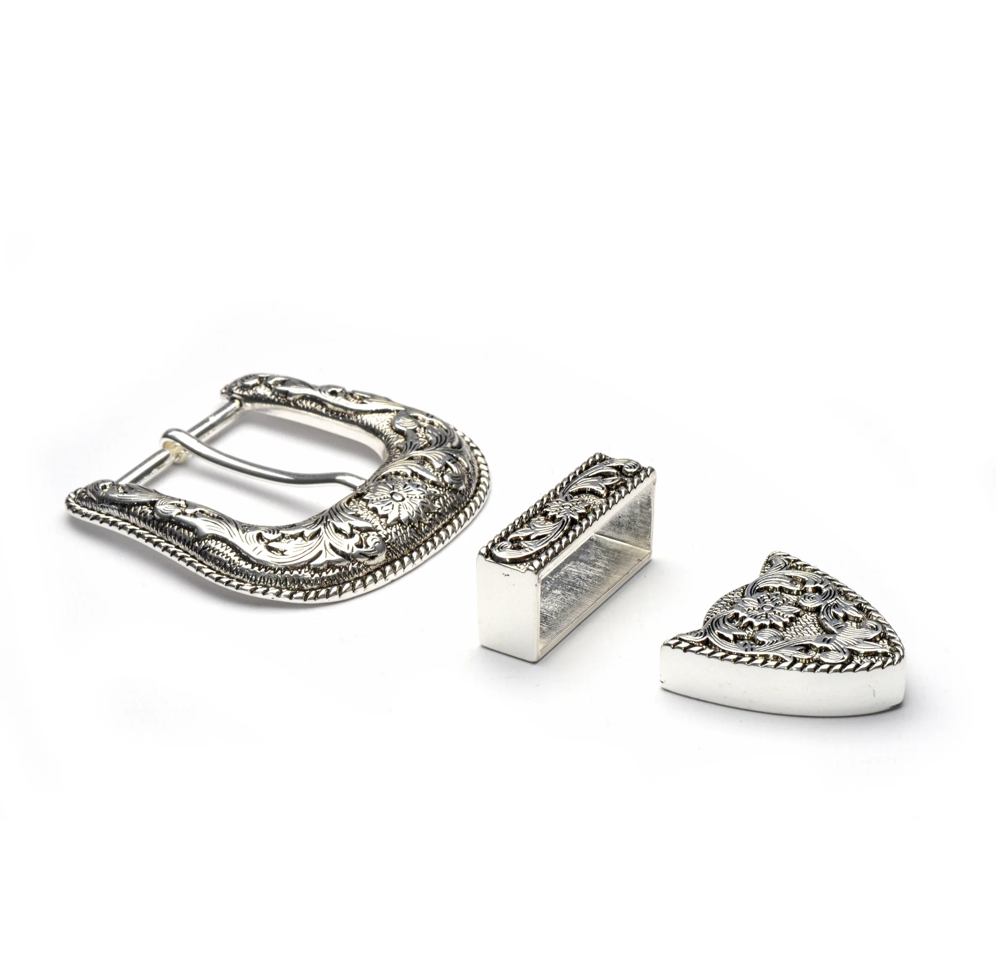 Victoria Engraved Buckle Set - Image 2